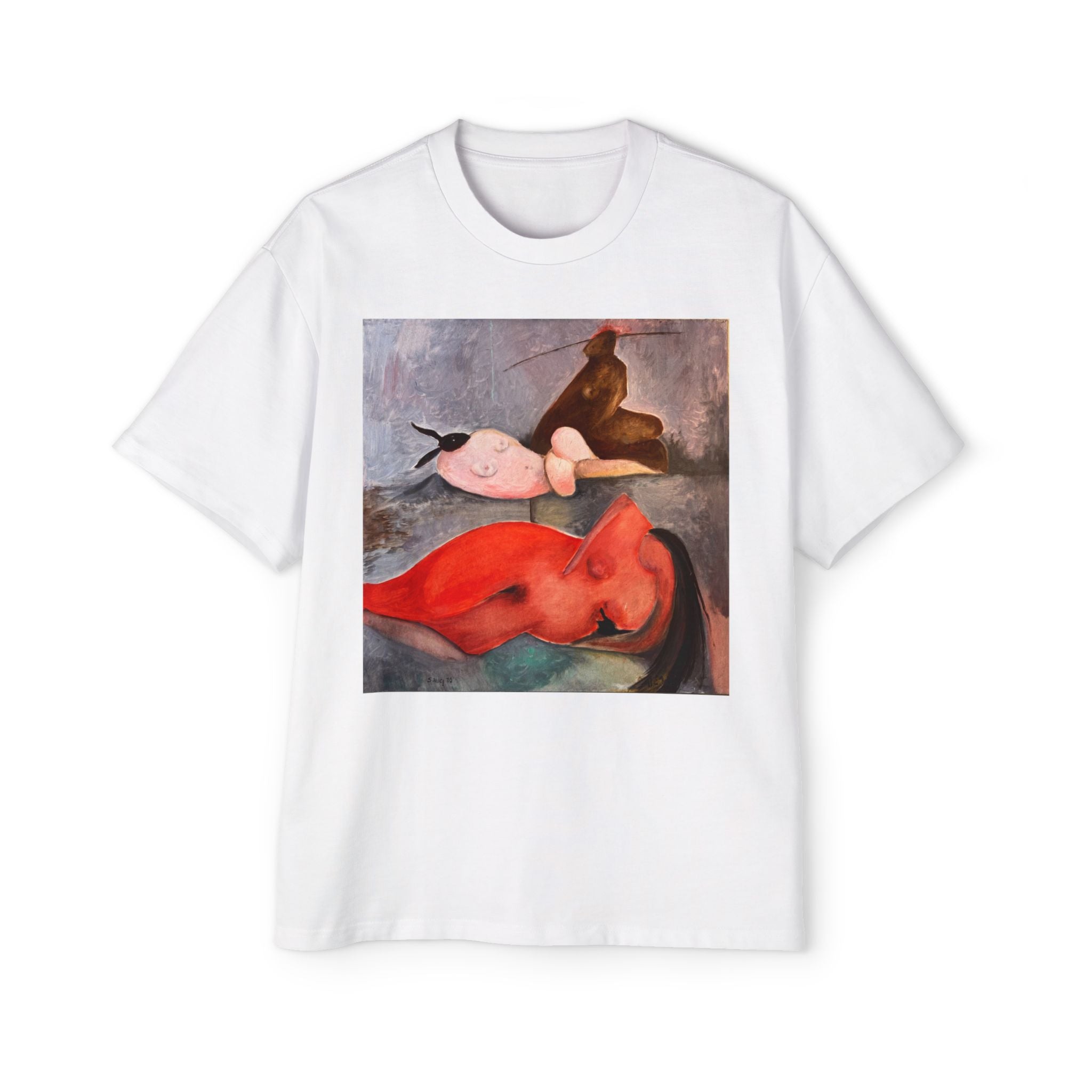 RED| Surreal Red and Pink Figures