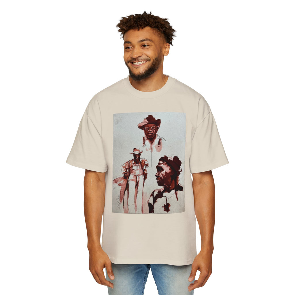 BLACK COWBOYS| Vintage Rodeo Art, Western Men’s Tee