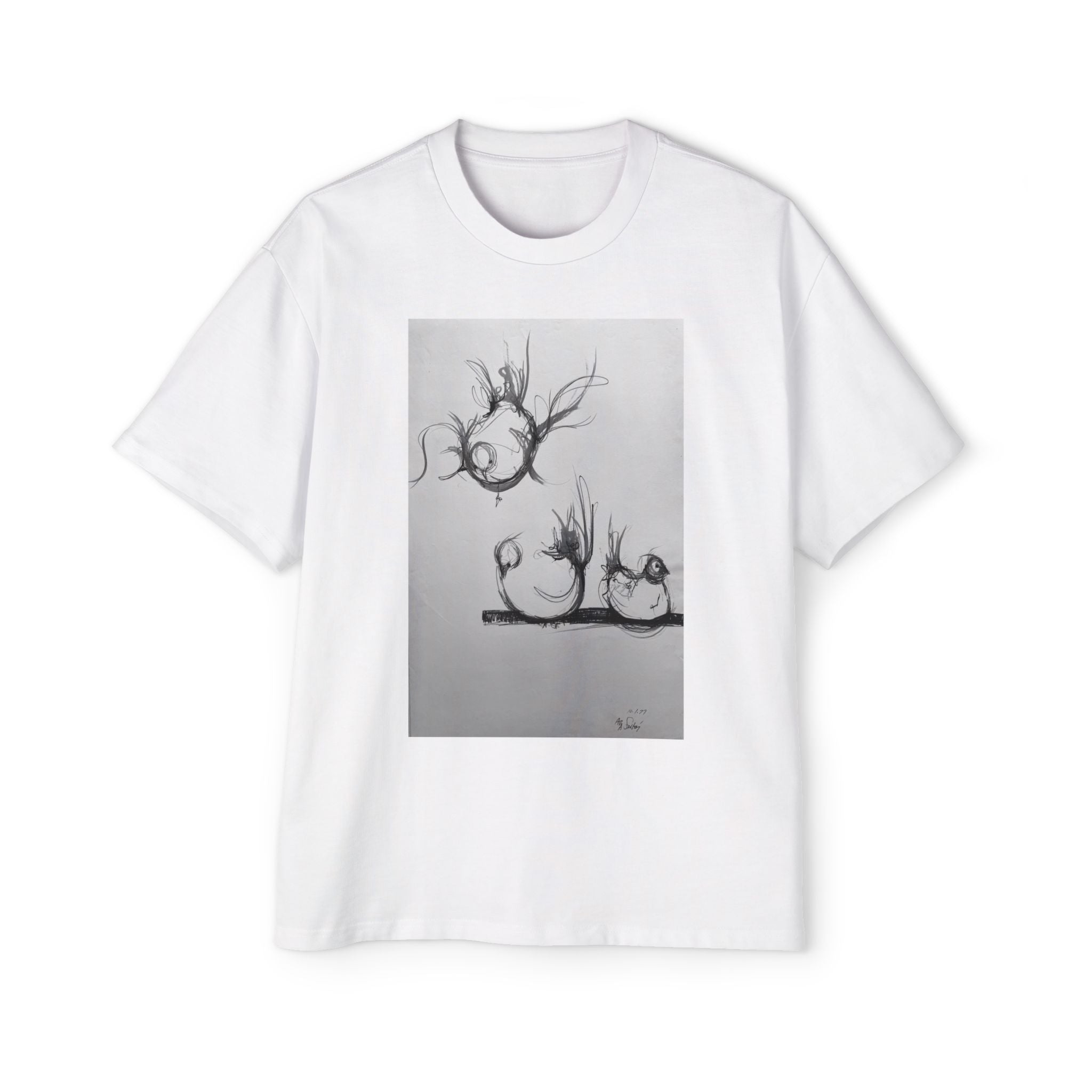 BIRDS | Minimal Black Sketch