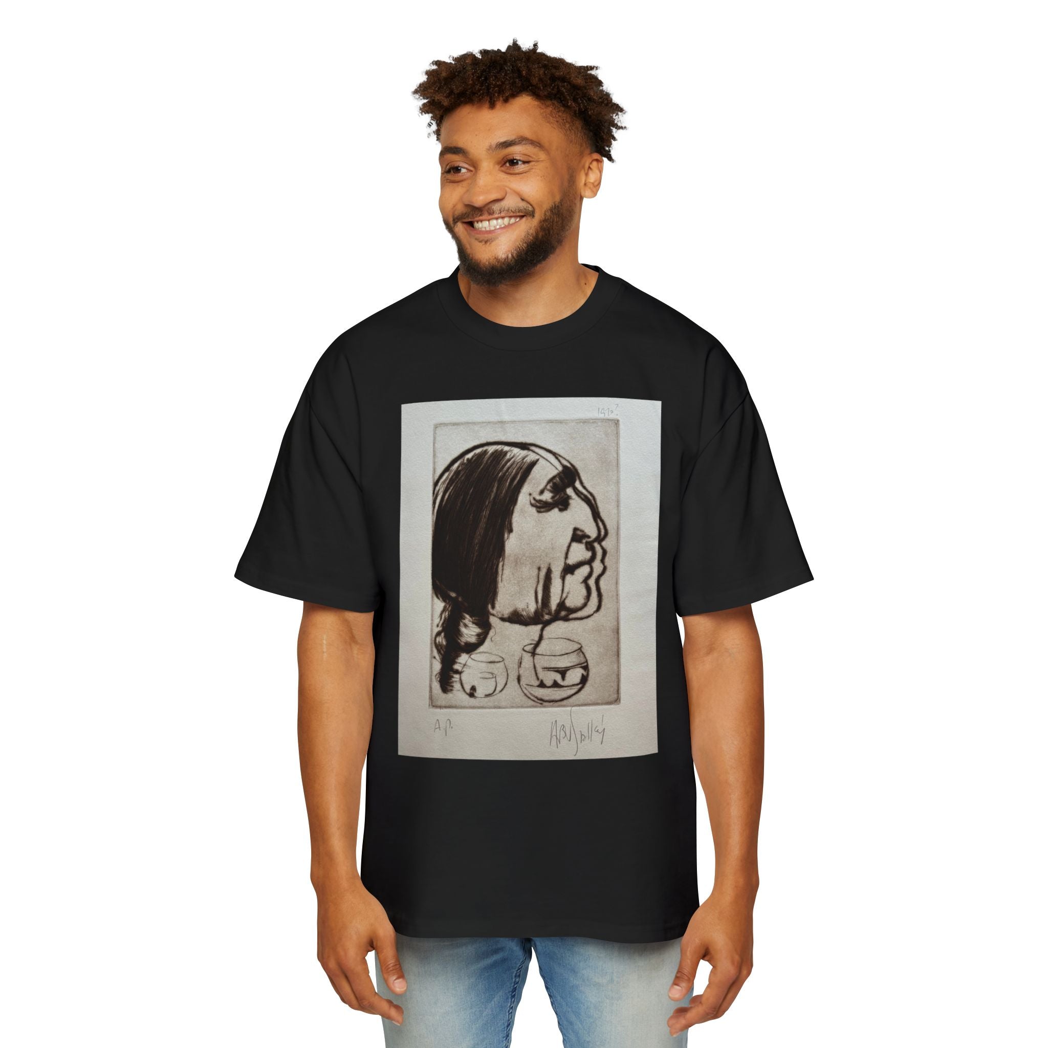 THE LAST MAN| Indigenous Portrait Art Tee