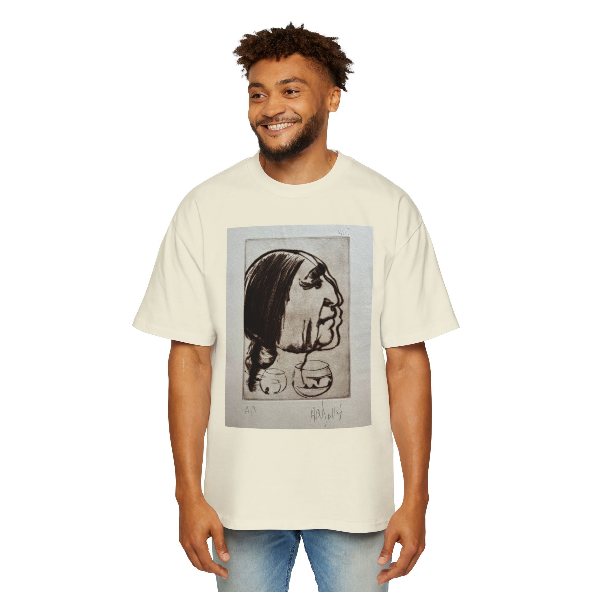 THE LAST MAN| Indigenous Portrait Art Tee