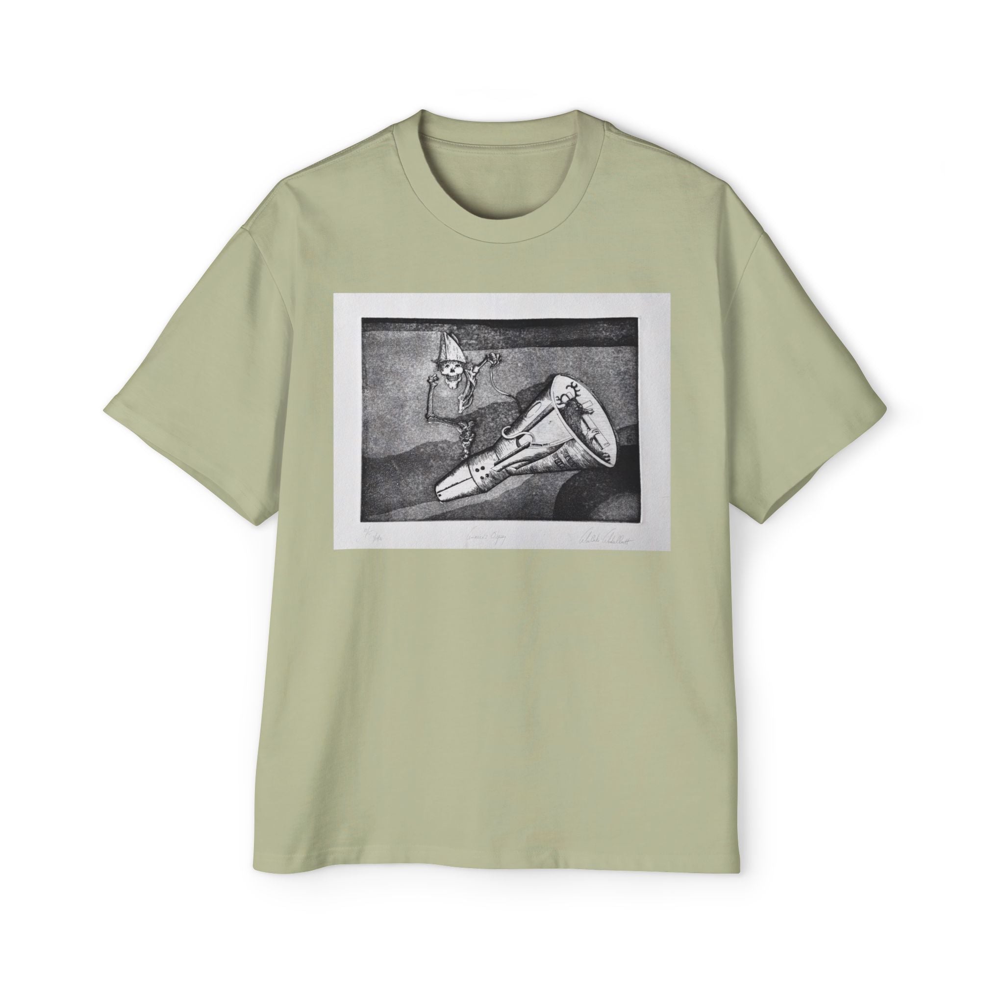 AMERICAN ODDSEY | LITHOGRAPHY Art Tee