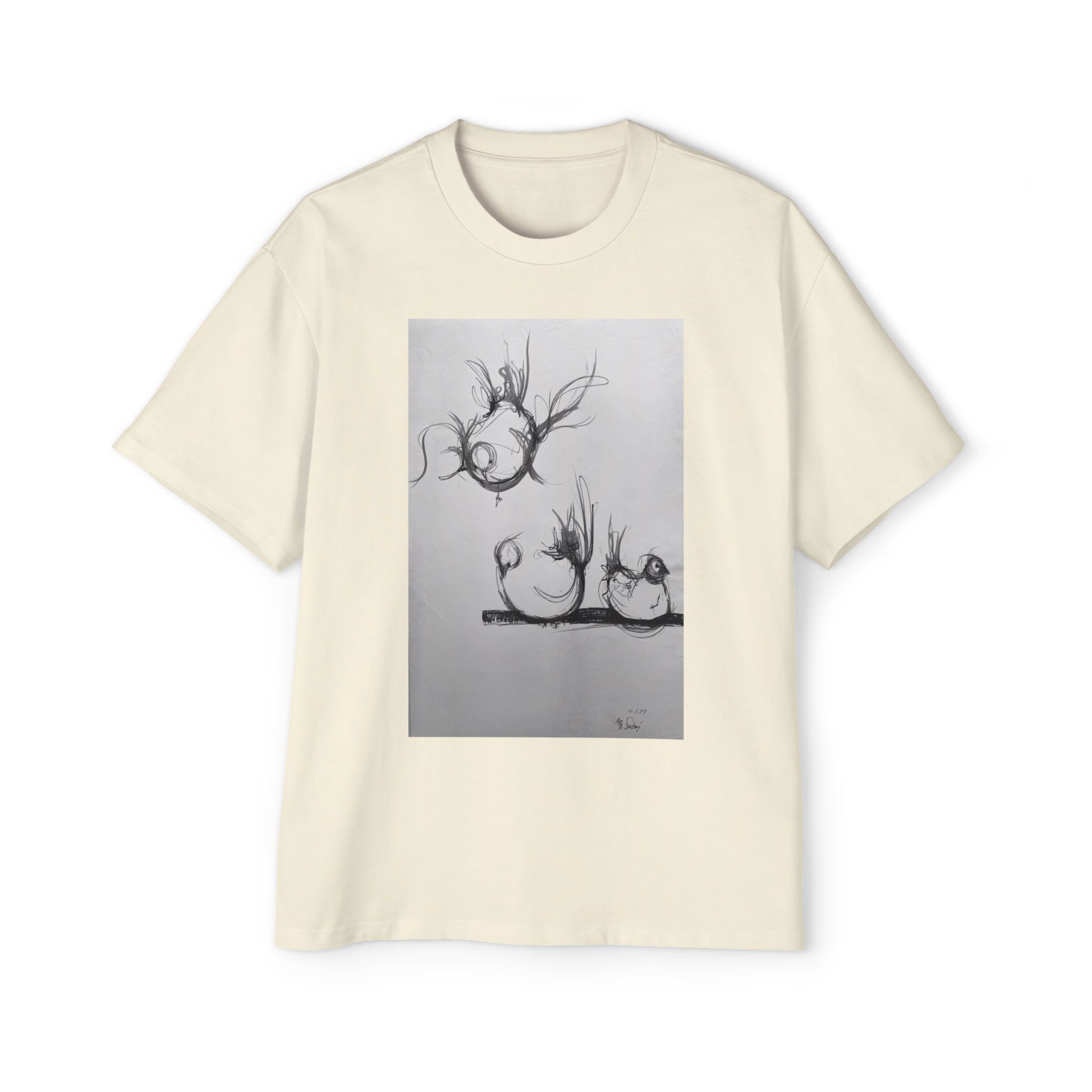 BIRDS | Minimal Black Sketch