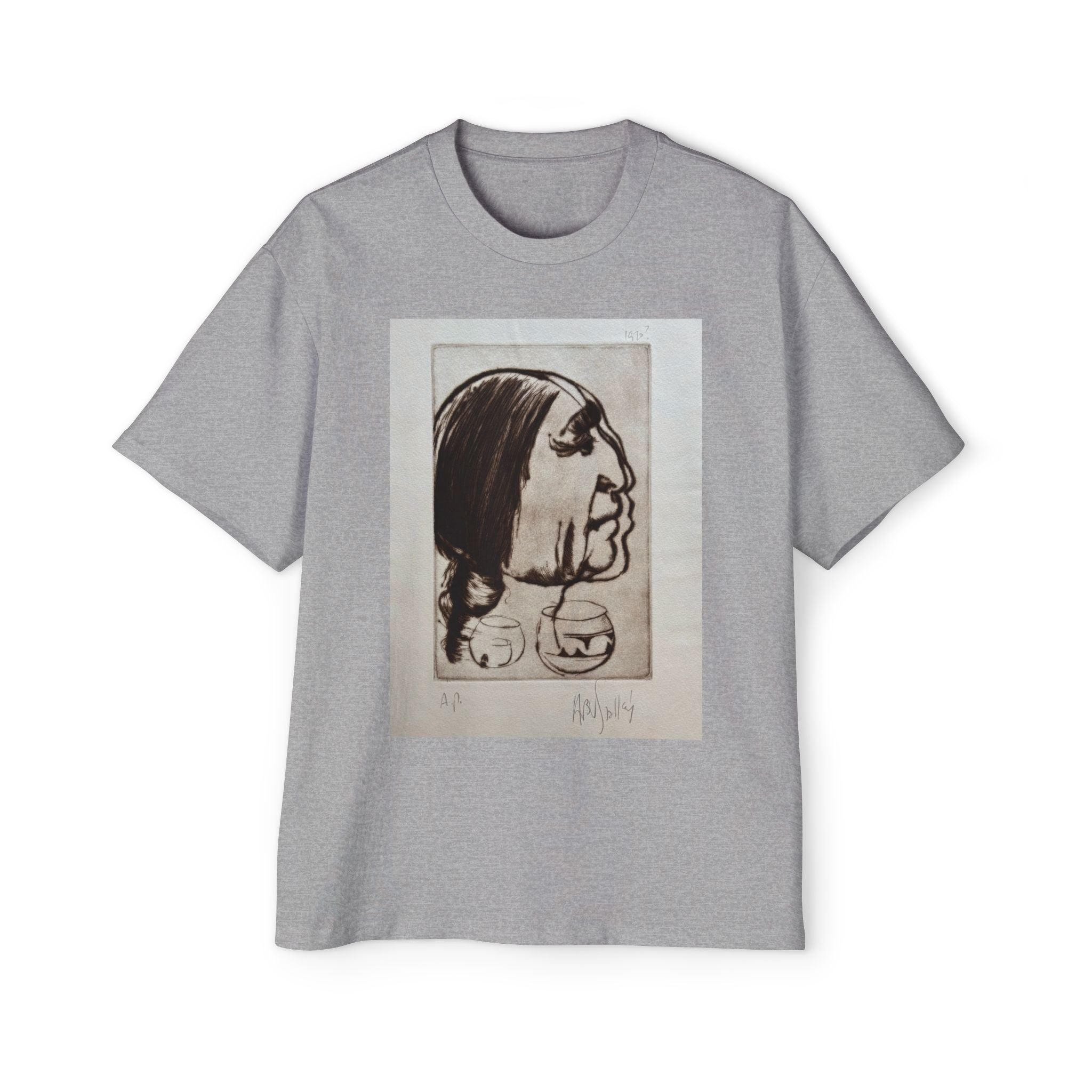 THE LAST MAN| Indigenous Portrait Art Tee