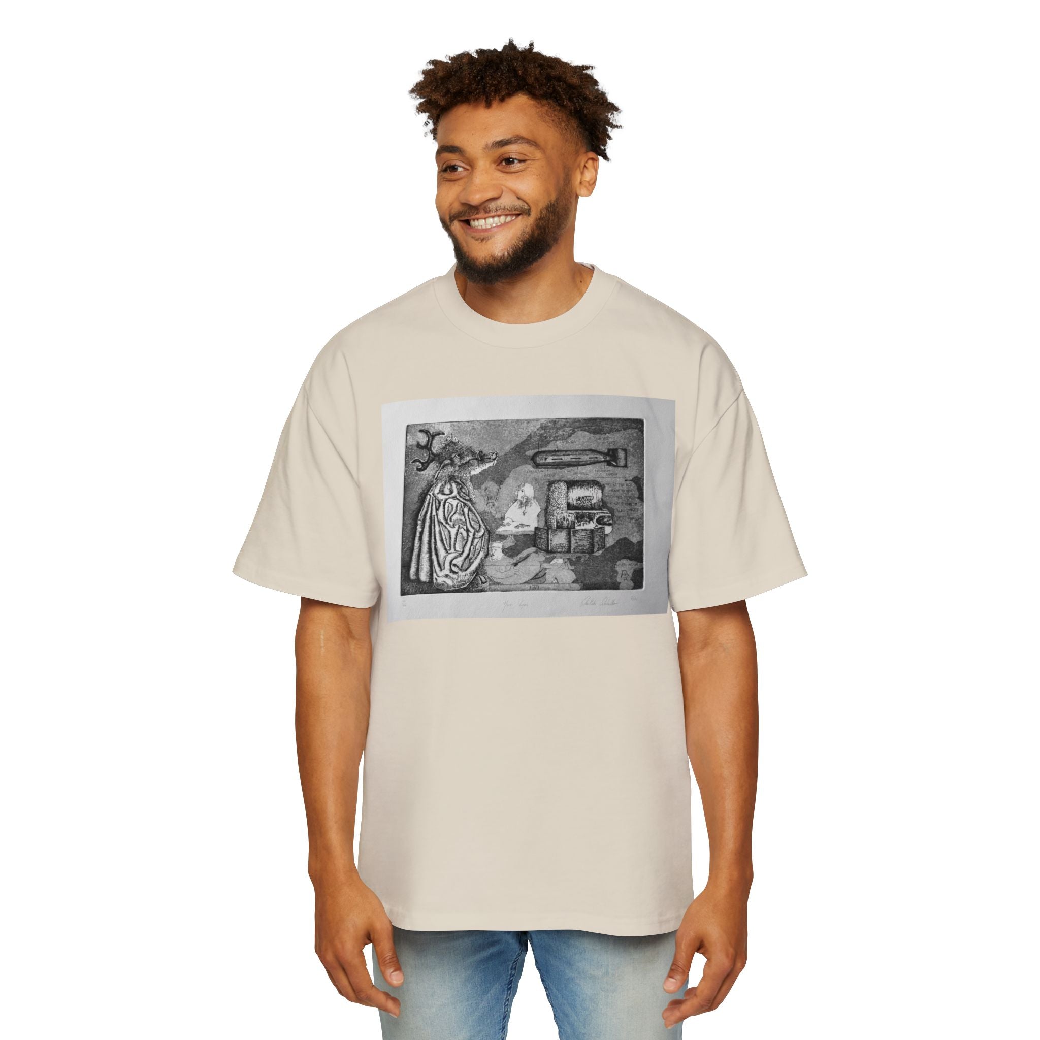 NEVER AGAIN  | LITHOGRAPHIC PRINT