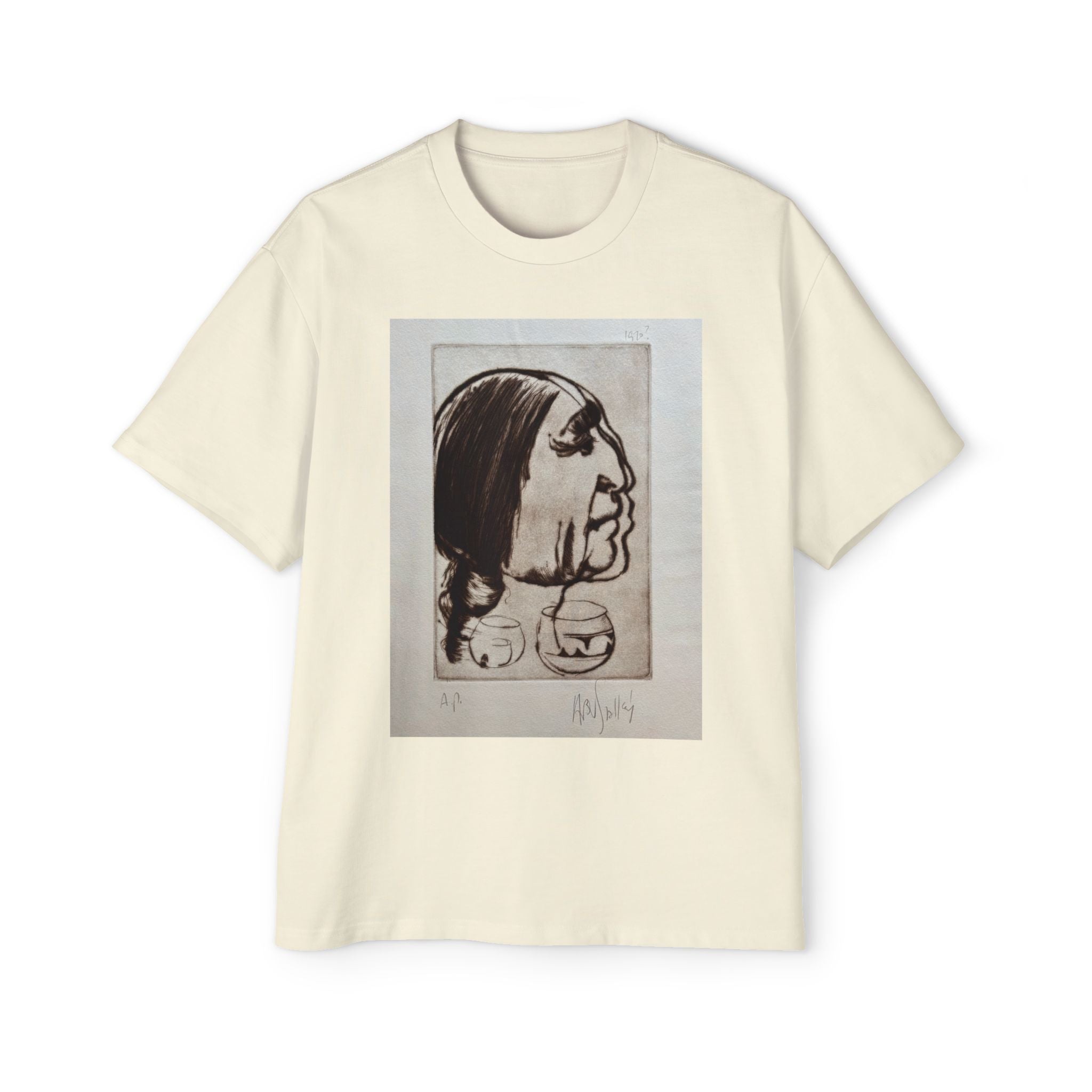 THE LAST MAN| Indigenous Portrait Art Tee