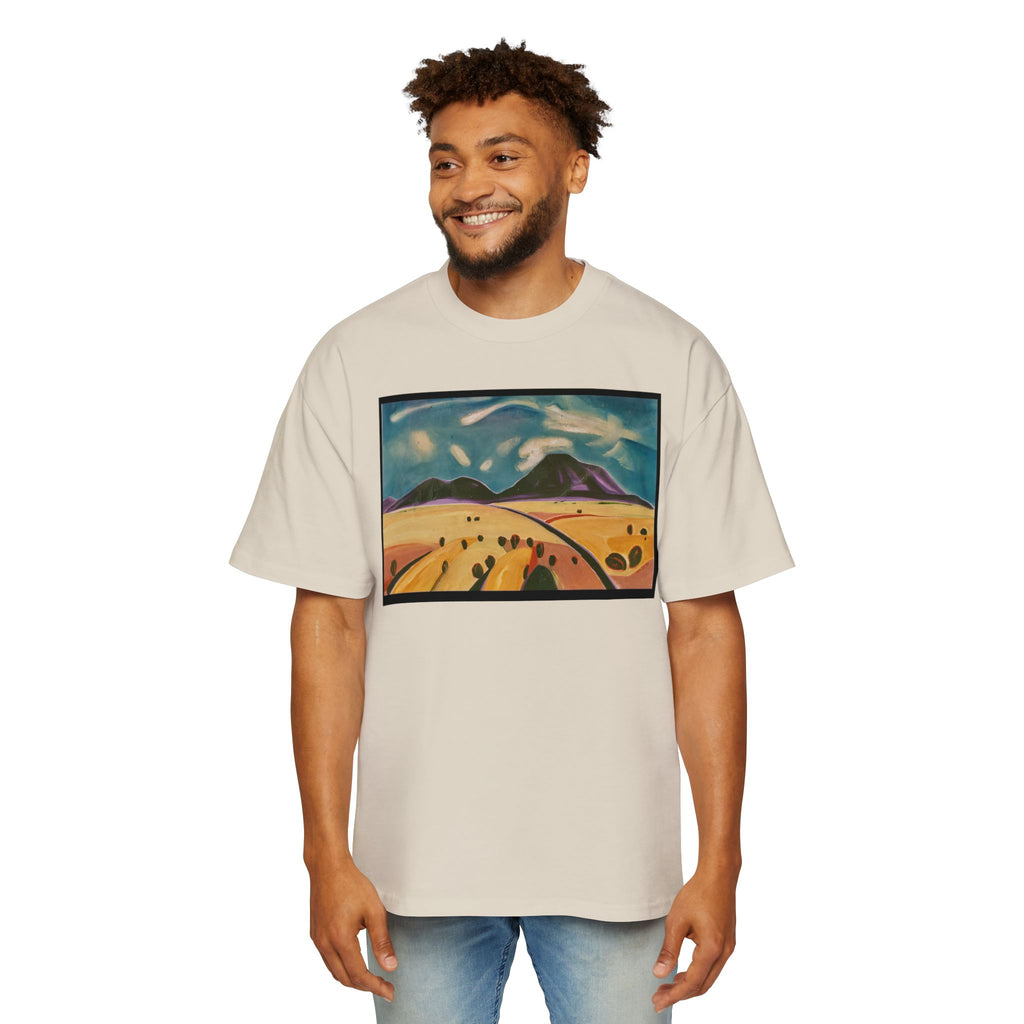 SANTA FE  — Vintage Sunset Road Graphic T-Shirt