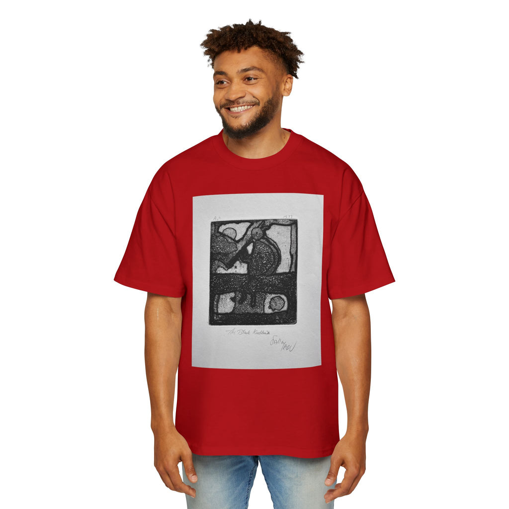 BLACK KACHINA | Vintage Monochrome Etching Tee