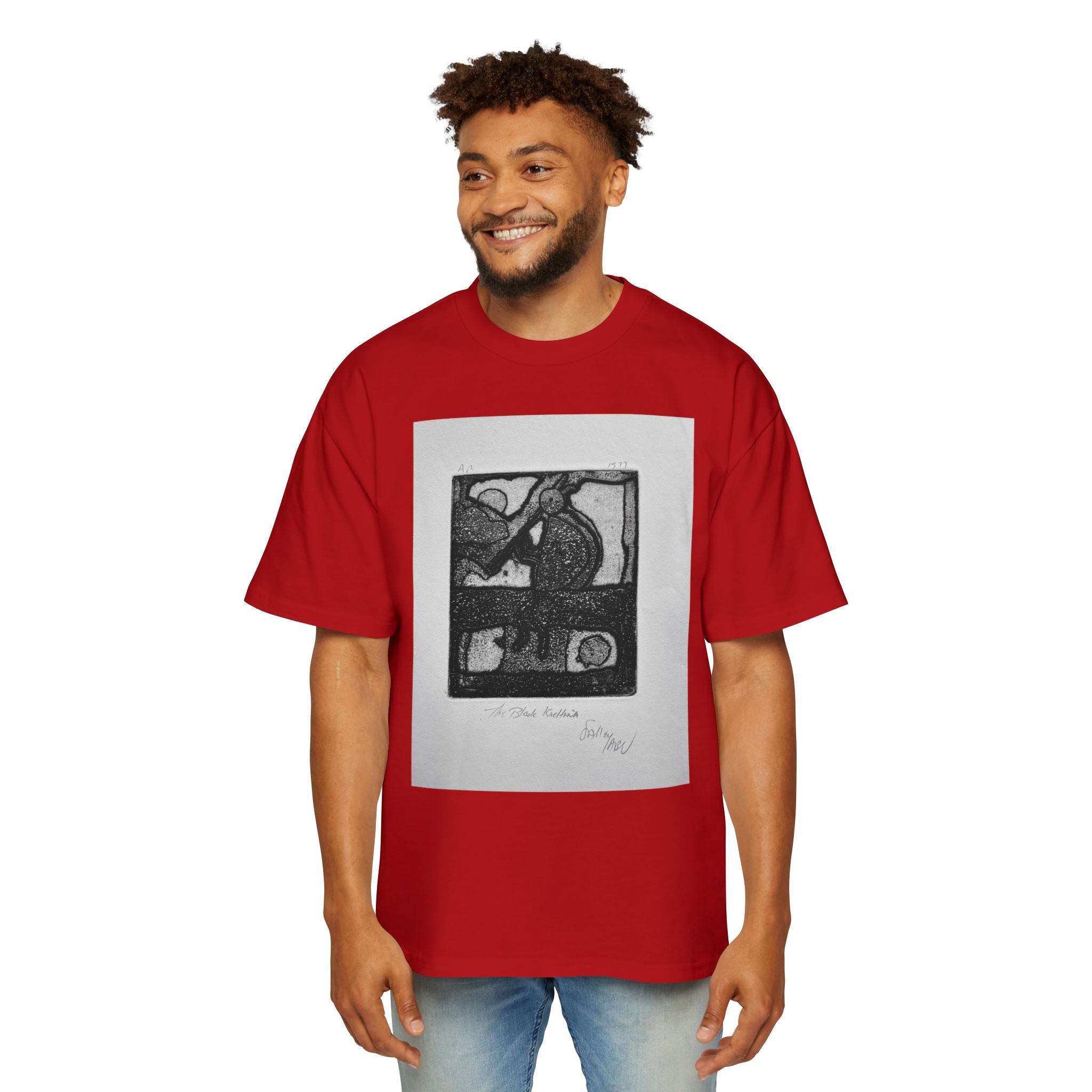 BLACK KACHINA | Vintage Monochrome Etching Tee