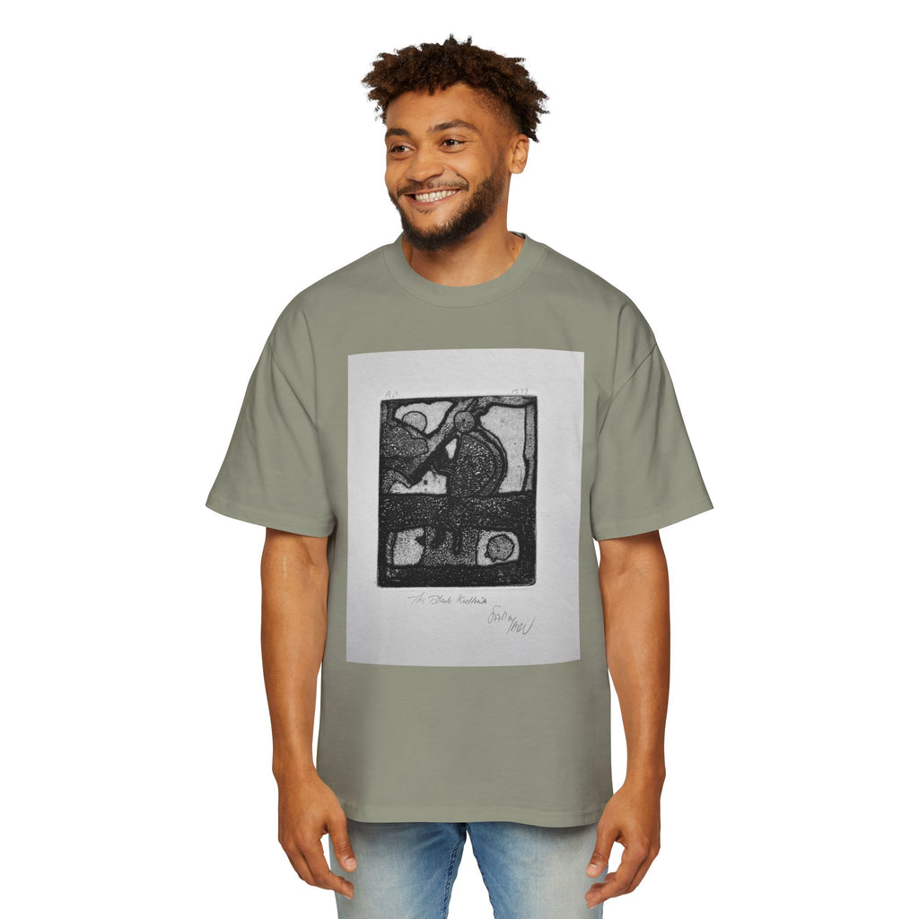 BLACK KACHINA | Vintage Monochrome Etching Tee