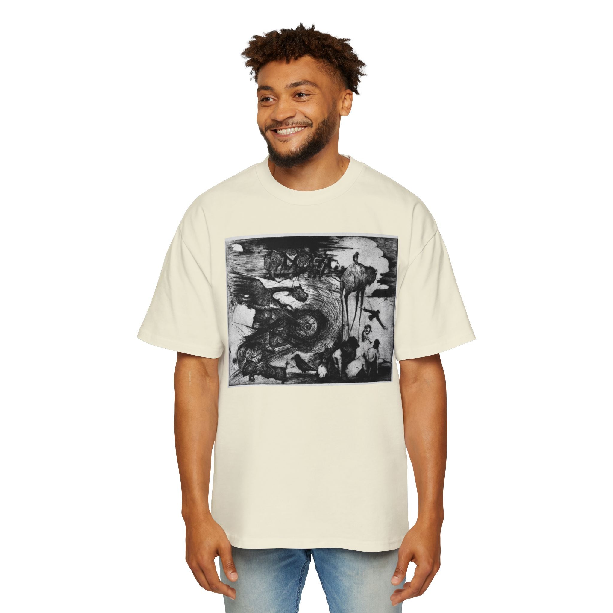 BUFFALO PARTY | White Graphic T-Shirt
