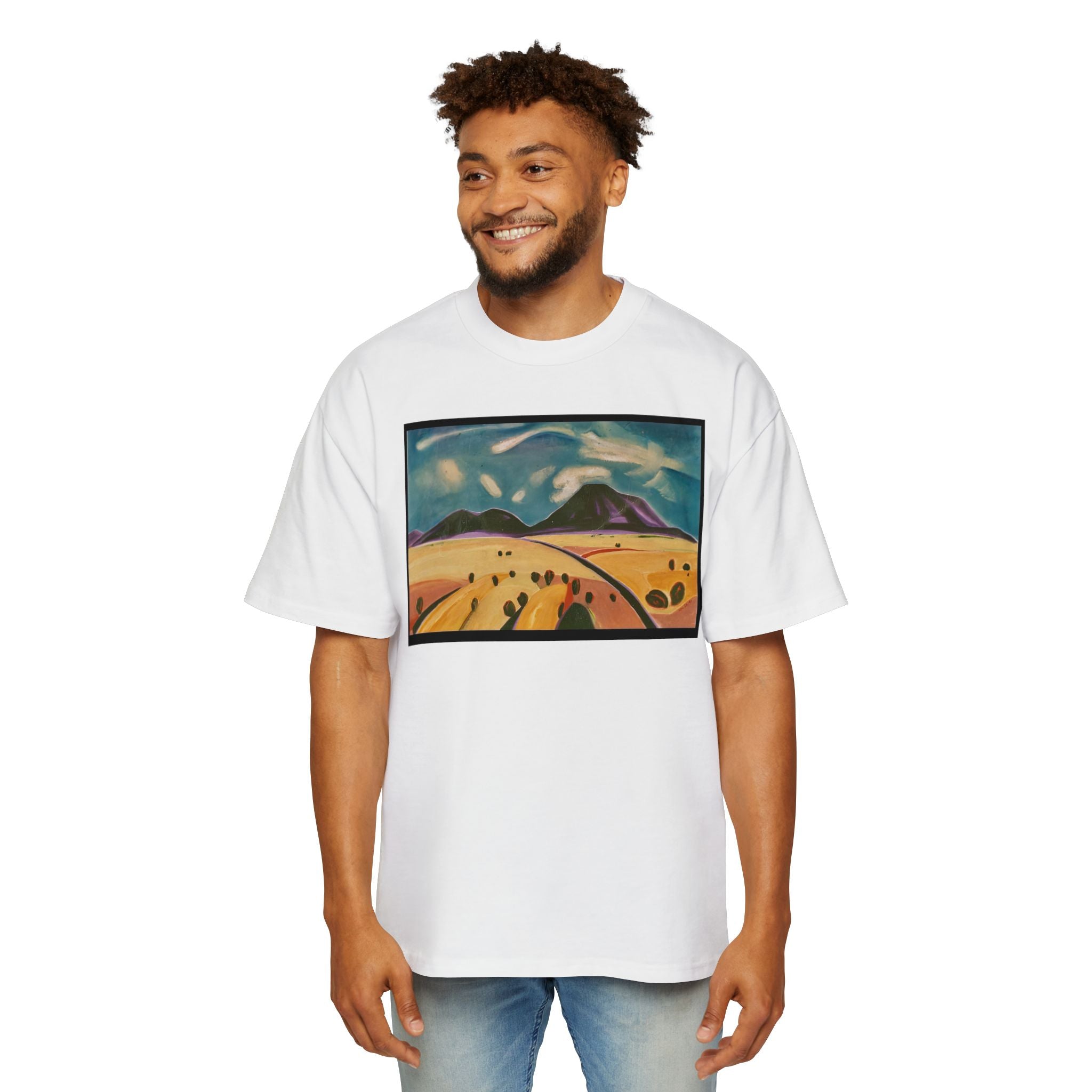 SANTA FE  — Vintage Sunset Road Graphic T-Shirt