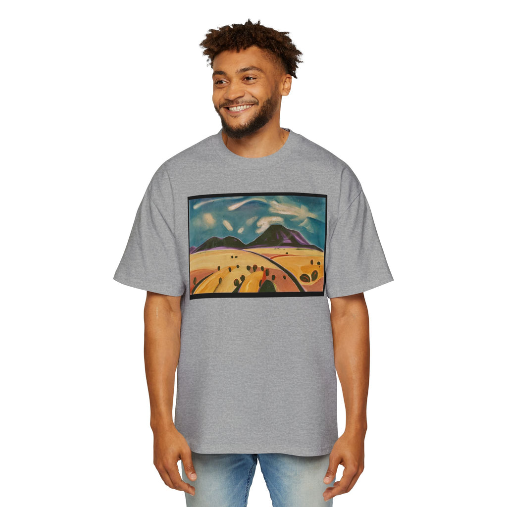 SANTA FE  — Vintage Sunset Road Graphic T-Shirt