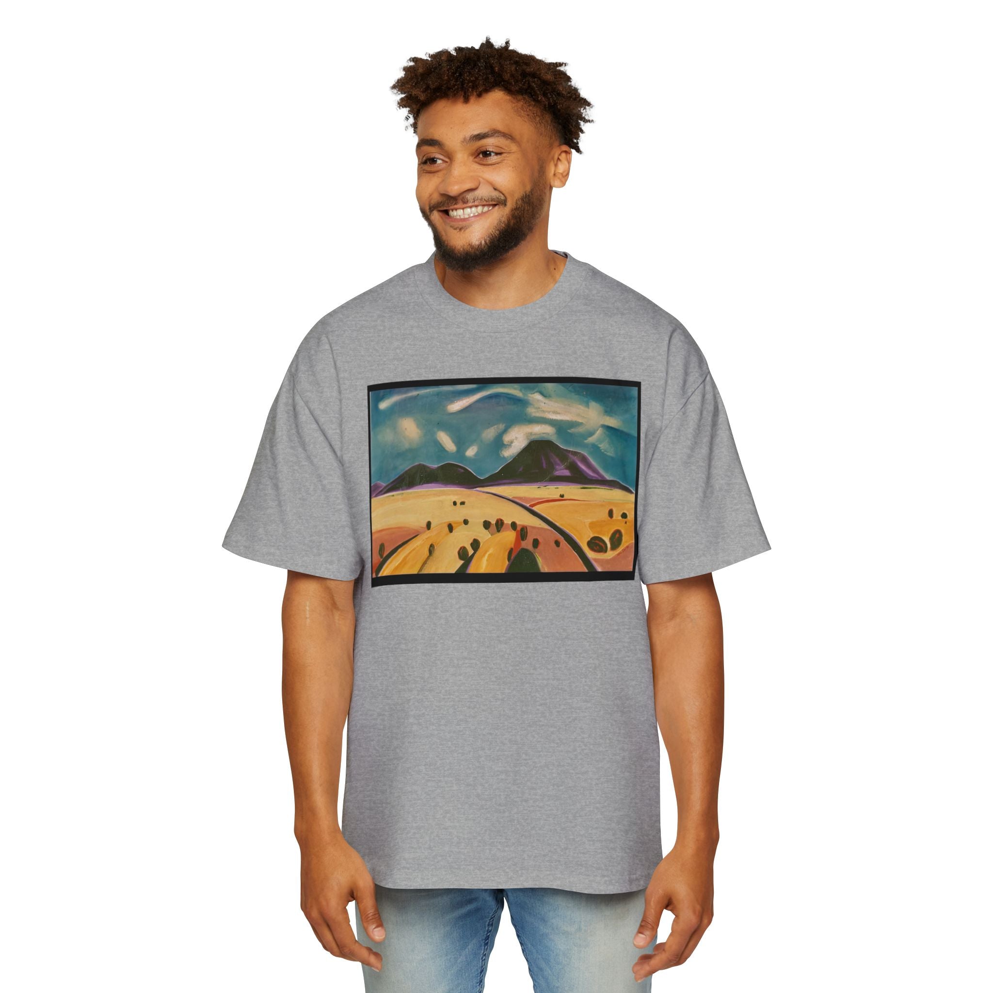 SANTA FE  — Vintage Sunset Road Graphic T-Shirt
