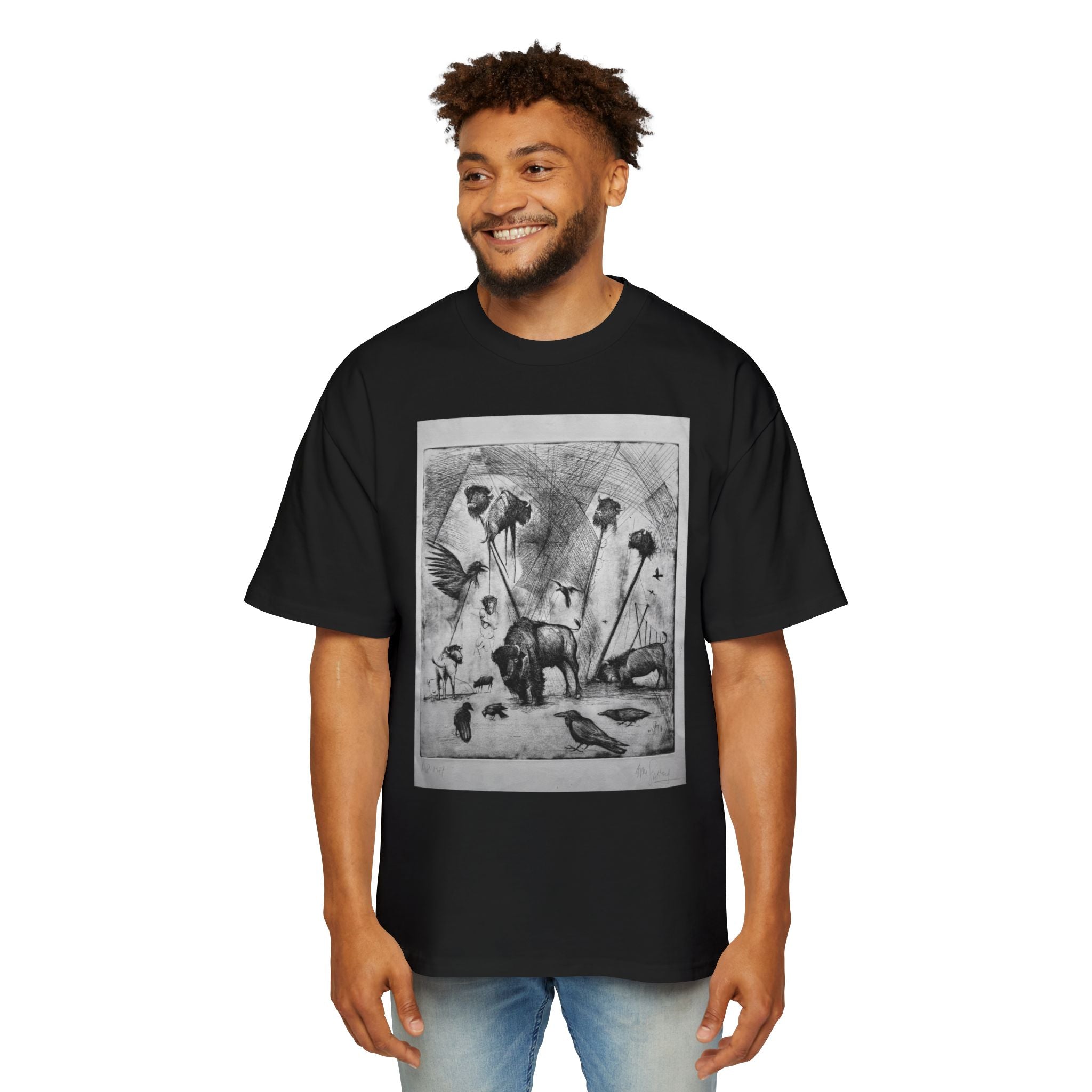 LAST BUFFALO | LITHOGRAPHIC PRINT