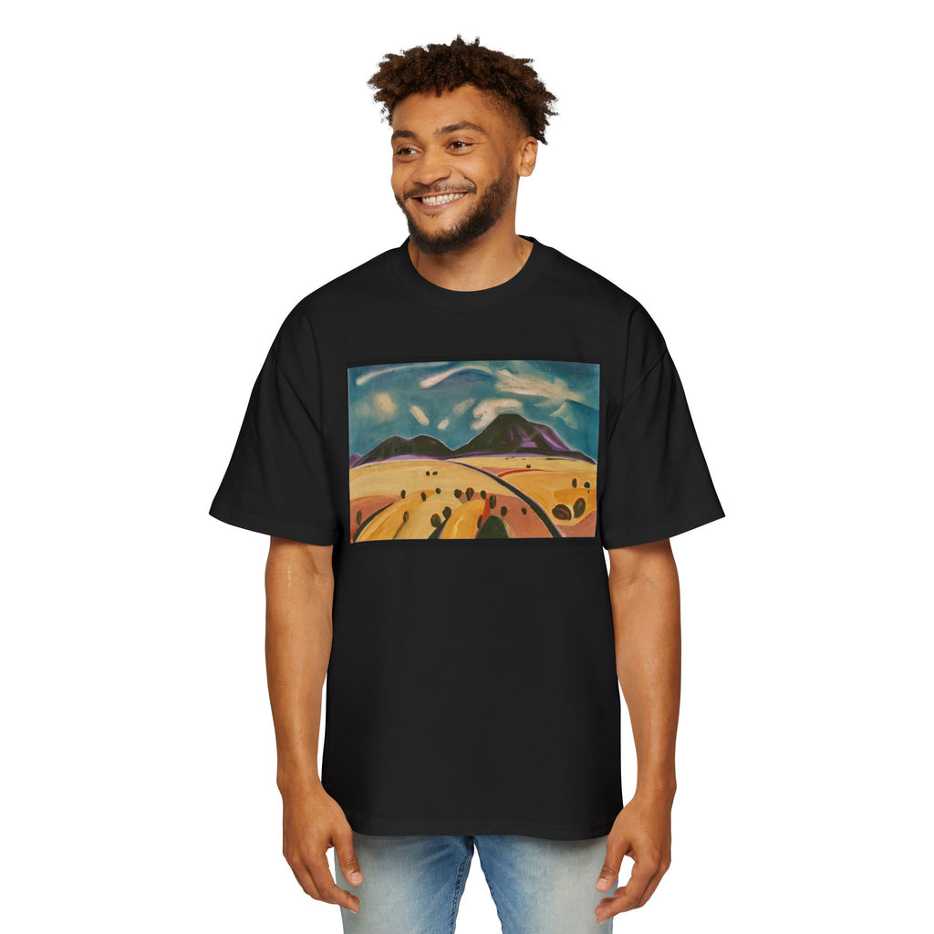 SANTA FE  — Vintage Sunset Road Graphic T-Shirt