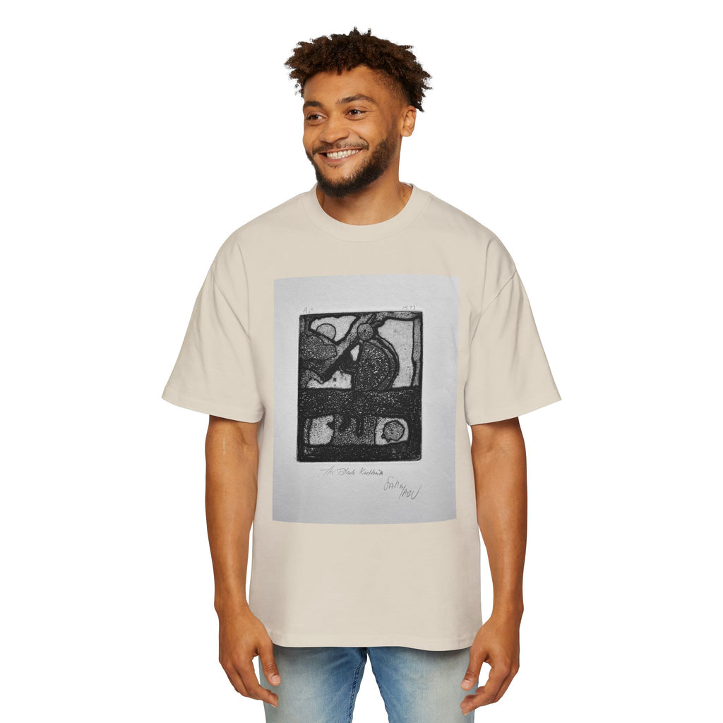 BLACK KACHINA | Vintage Monochrome Etching Tee