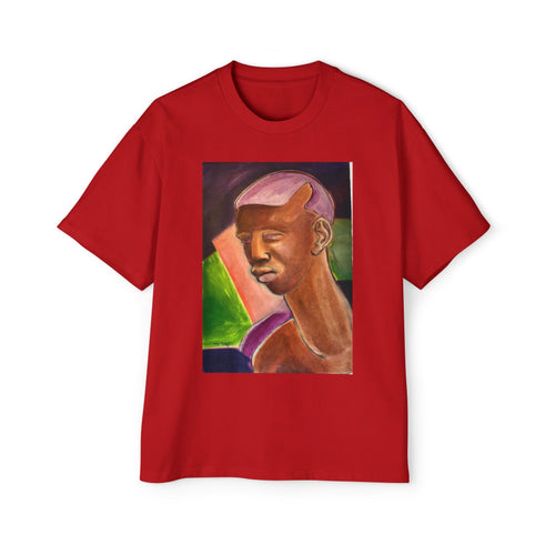 Abstract Portrait Painting T-Shirt | Colorful Figurative Art, Modern Expression