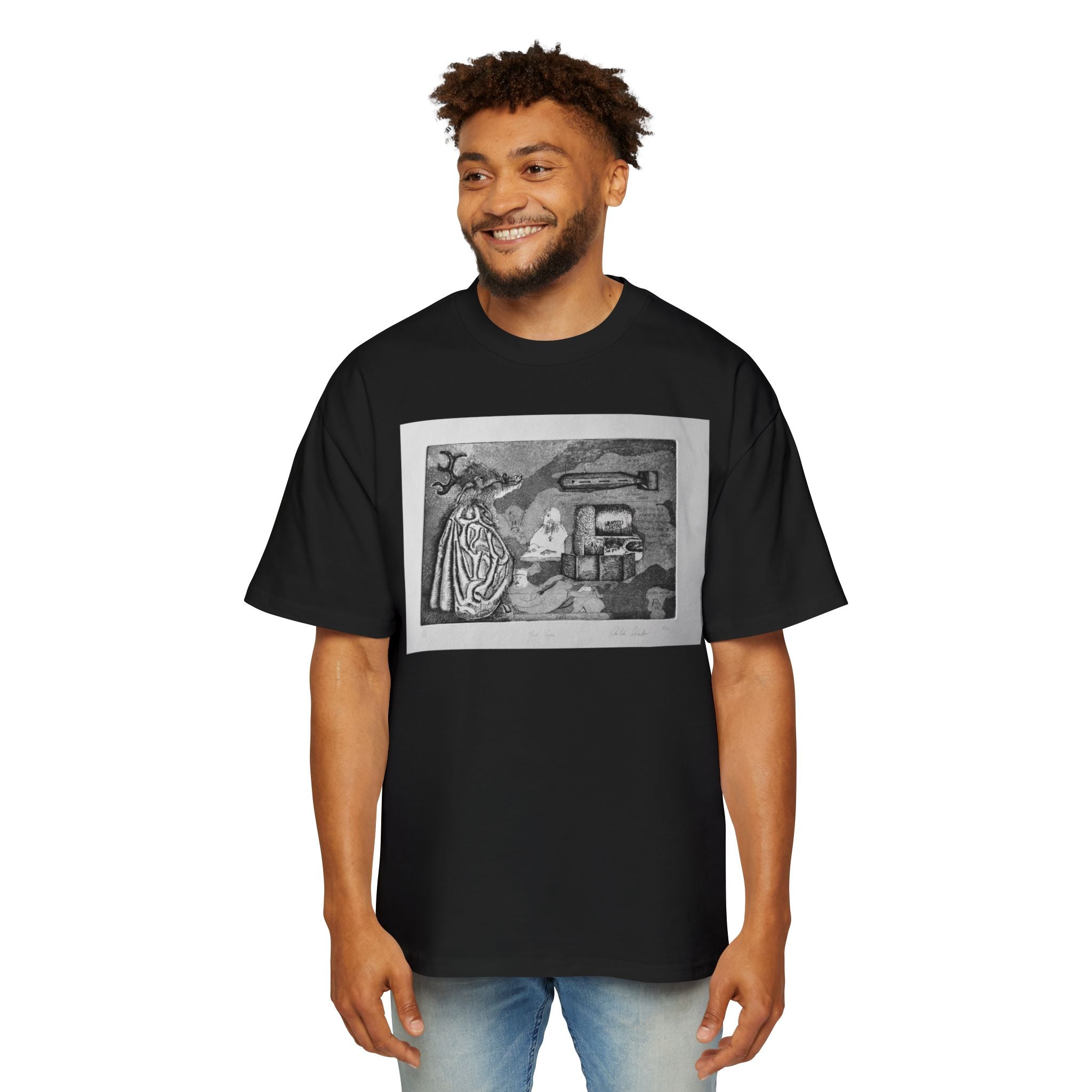 NEVER AGAIN  | LITHOGRAPHIC PRINT