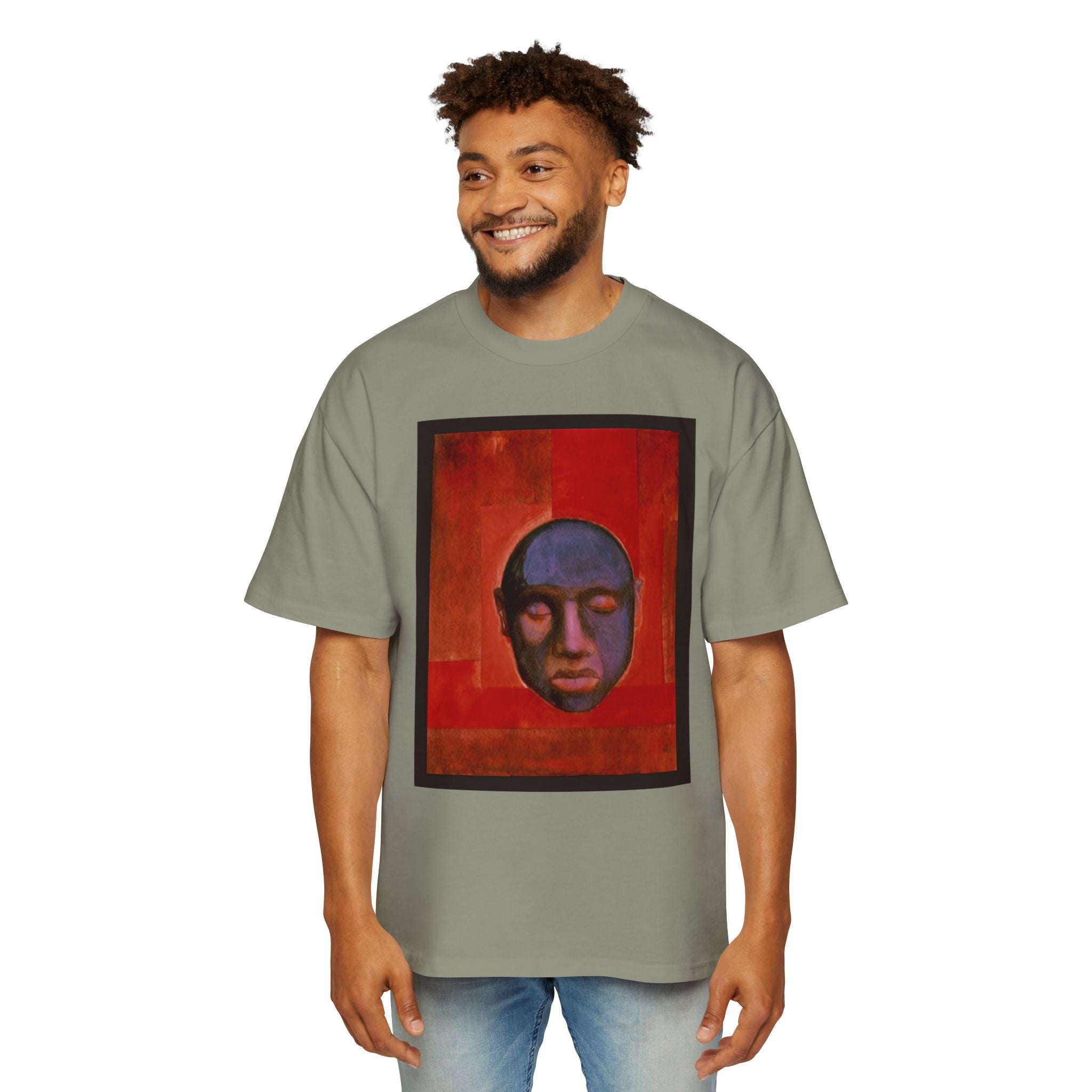 BLUE FACE — Art Print