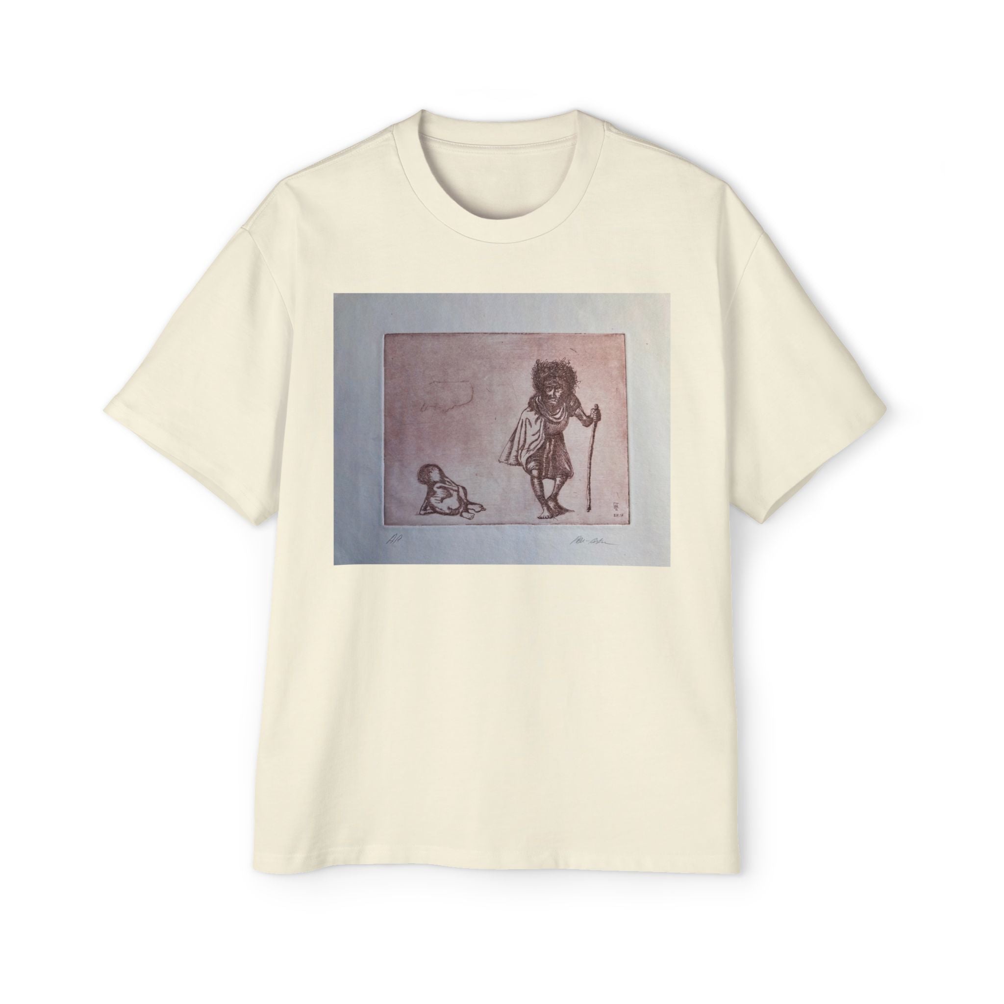 LONG WALK  | VINTAGE LITHOGRAPHIC PRINT