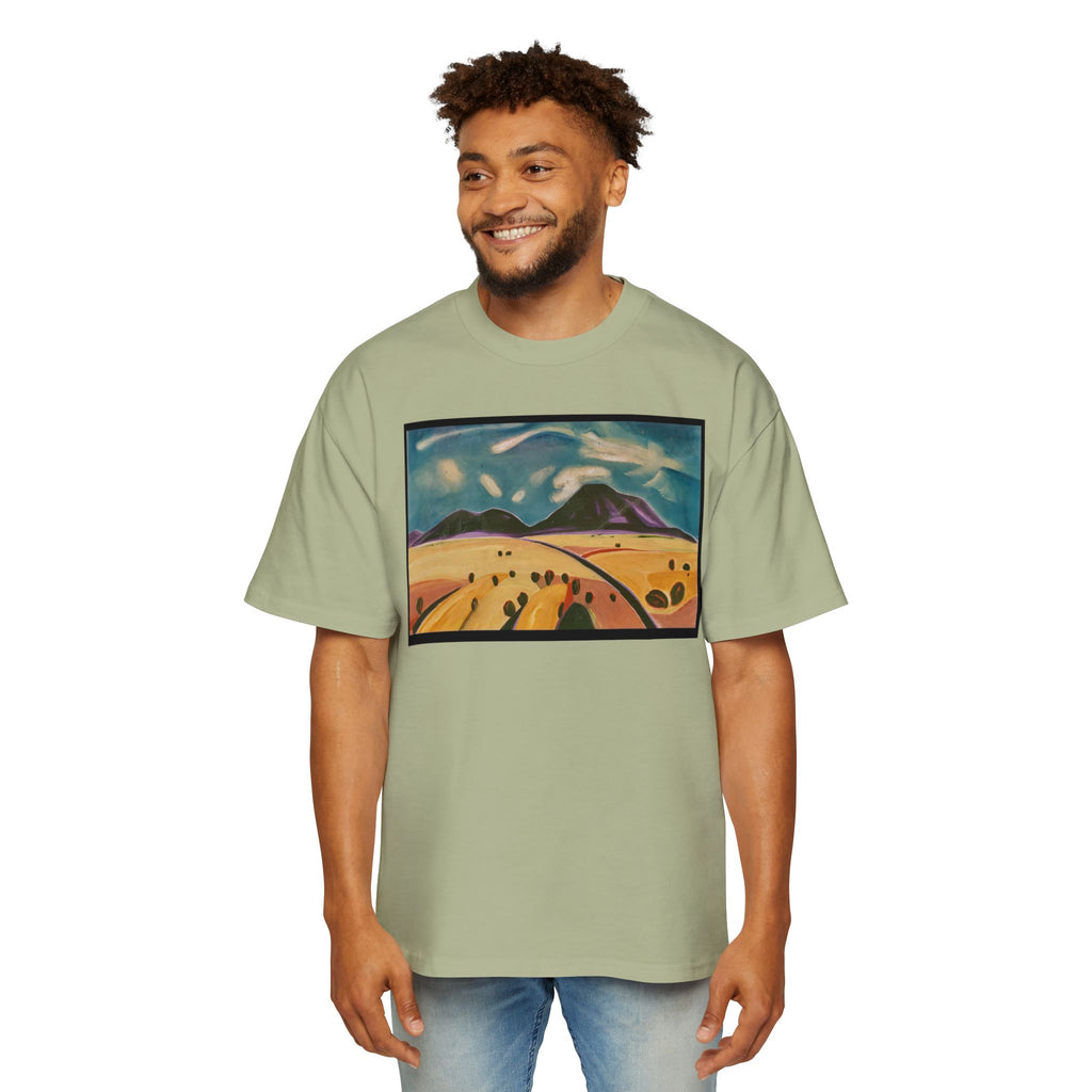 SANTA FE  — Vintage Sunset Road Graphic T-Shirt