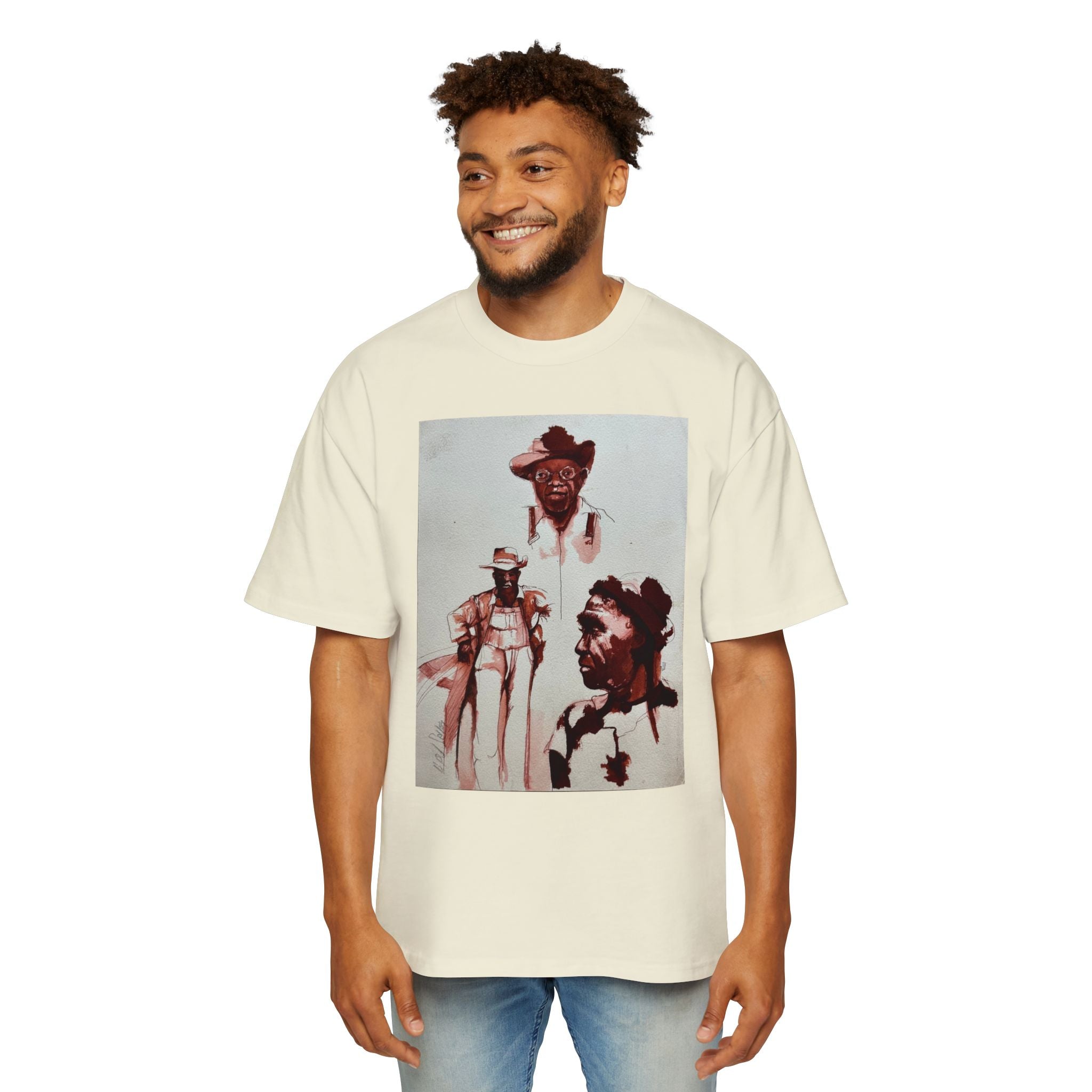 BLACK COWBOYS| Vintage Rodeo Art, Western Men’s Tee