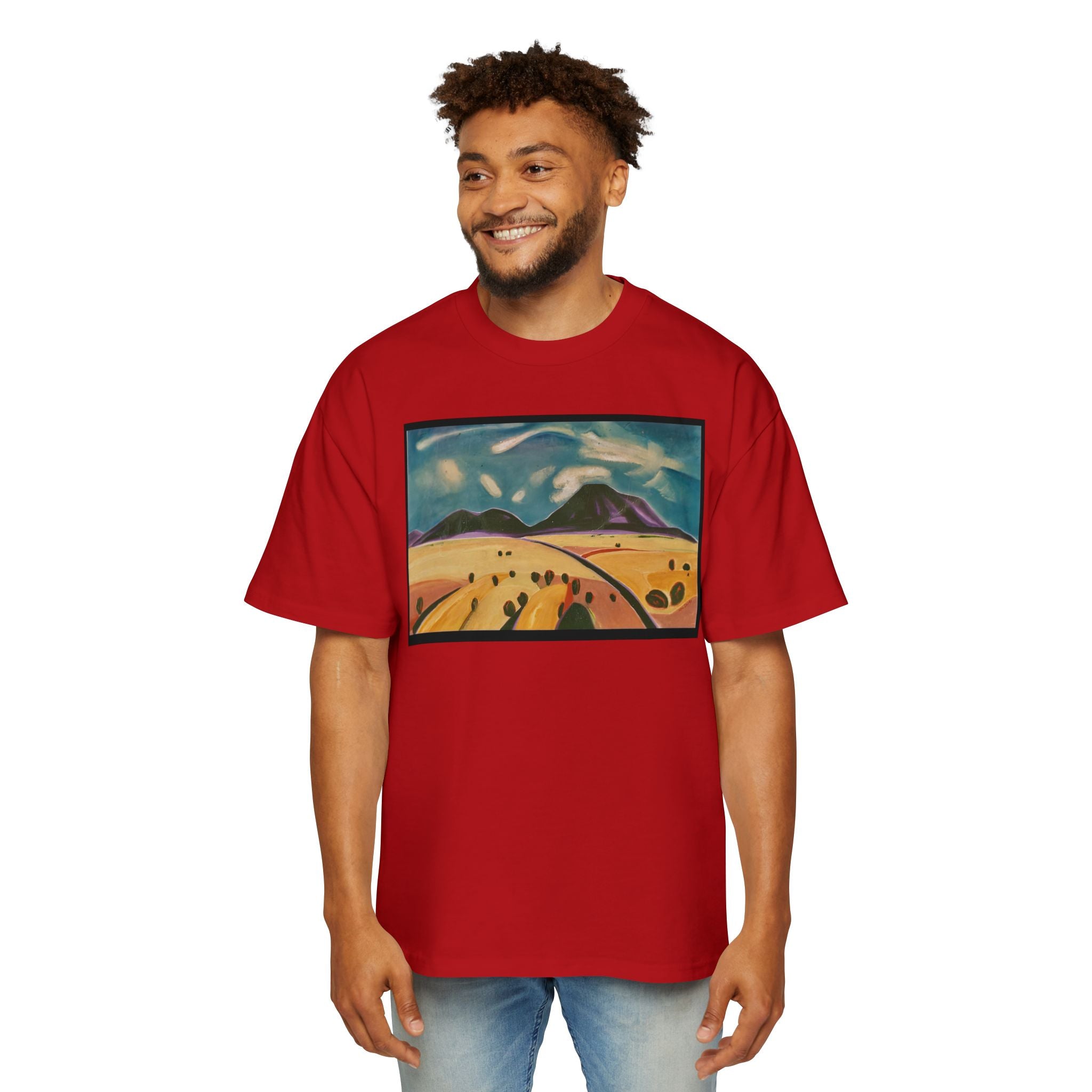 SANTA FE  — Vintage Sunset Road Graphic T-Shirt
