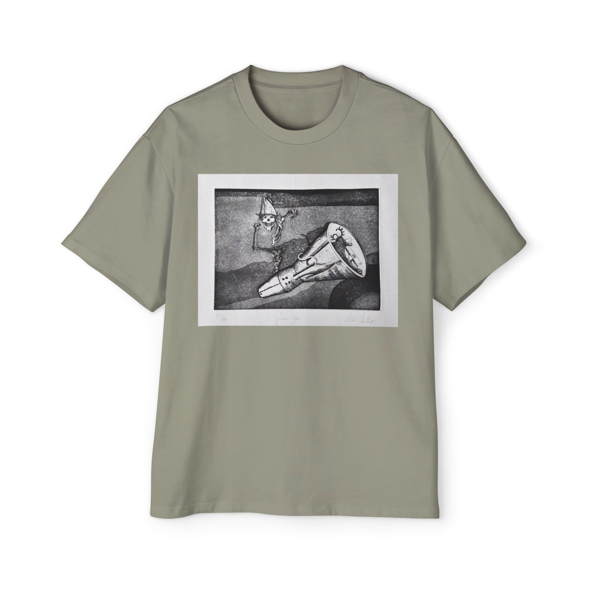 AMERICAN ODDSEY | LITHOGRAPHY Art Tee