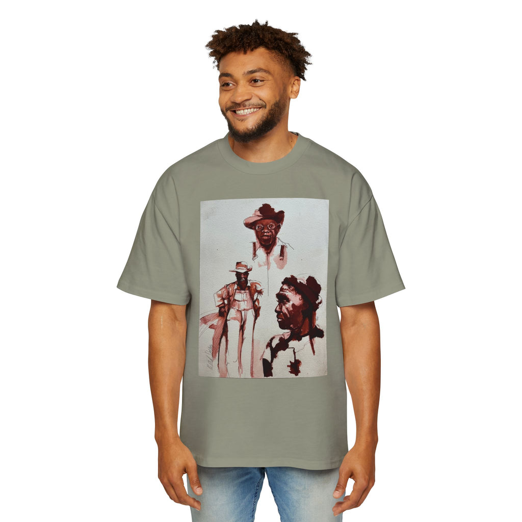 BLACK COWBOYS| Vintage Rodeo Art, Western Men’s Tee