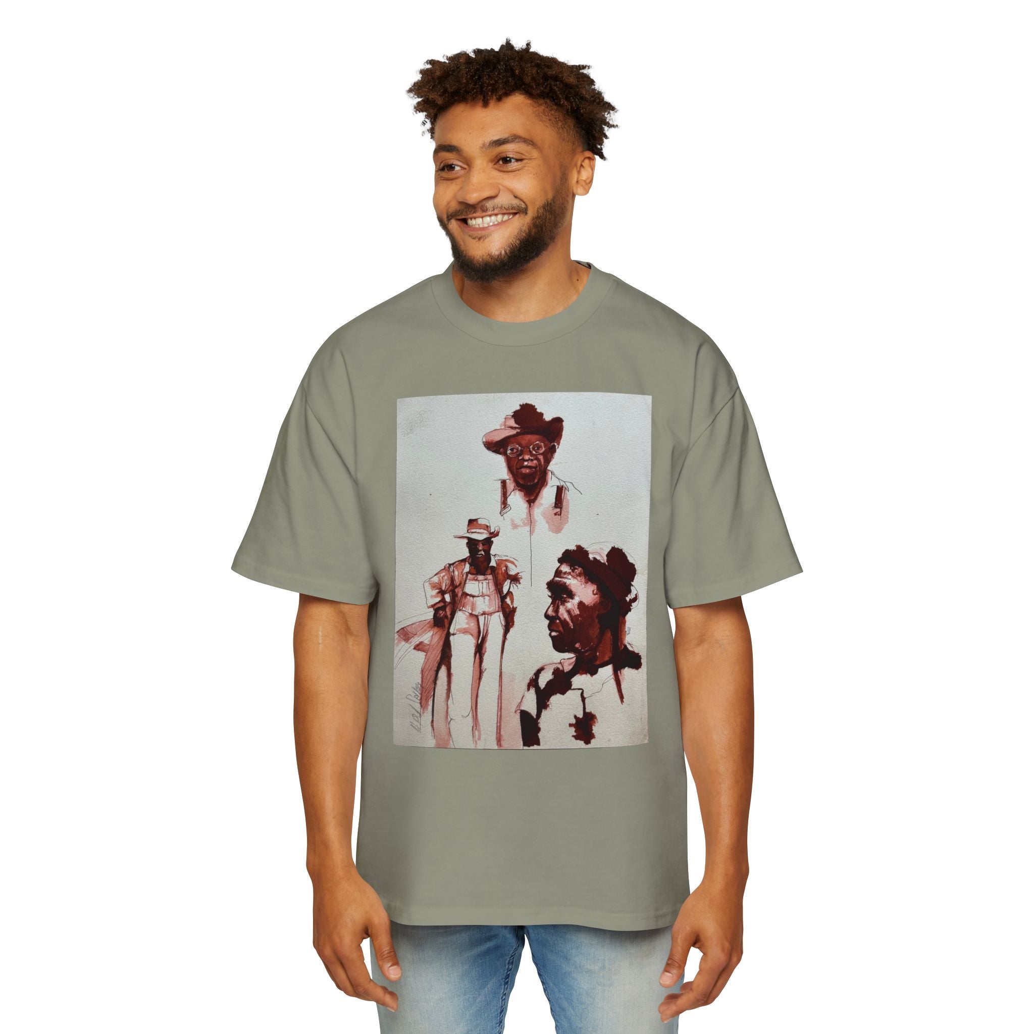 BLACK COWBOYS| Vintage Rodeo Art, Western Men’s Tee