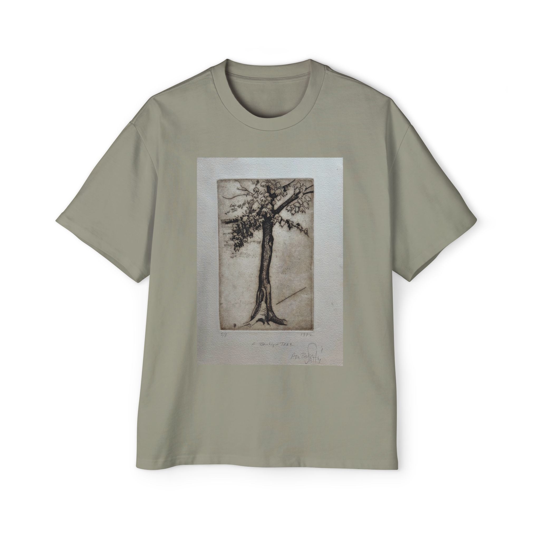 LAST TREE  | Vintage LITHOGRAPH
