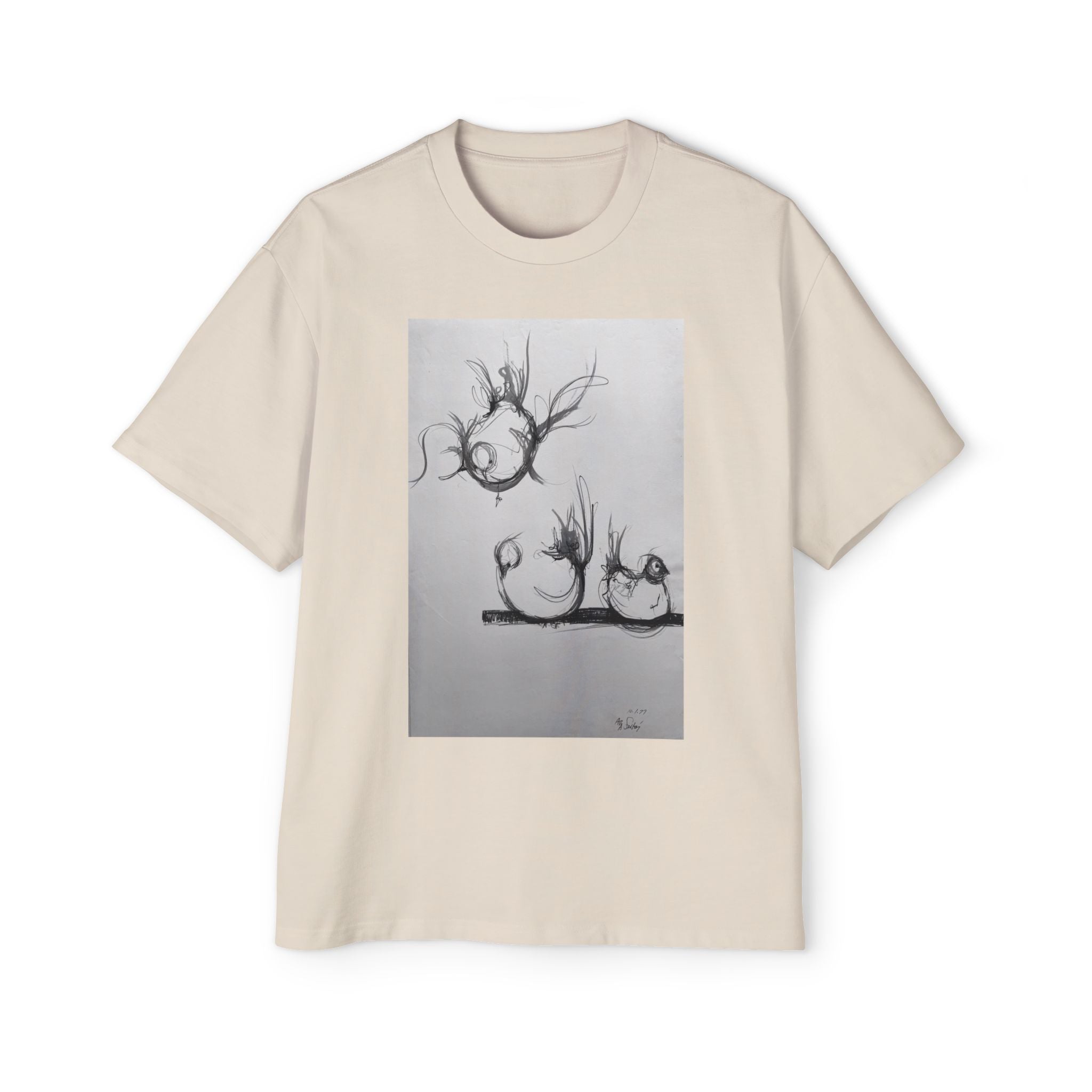 BIRDS | Minimal Black Sketch
