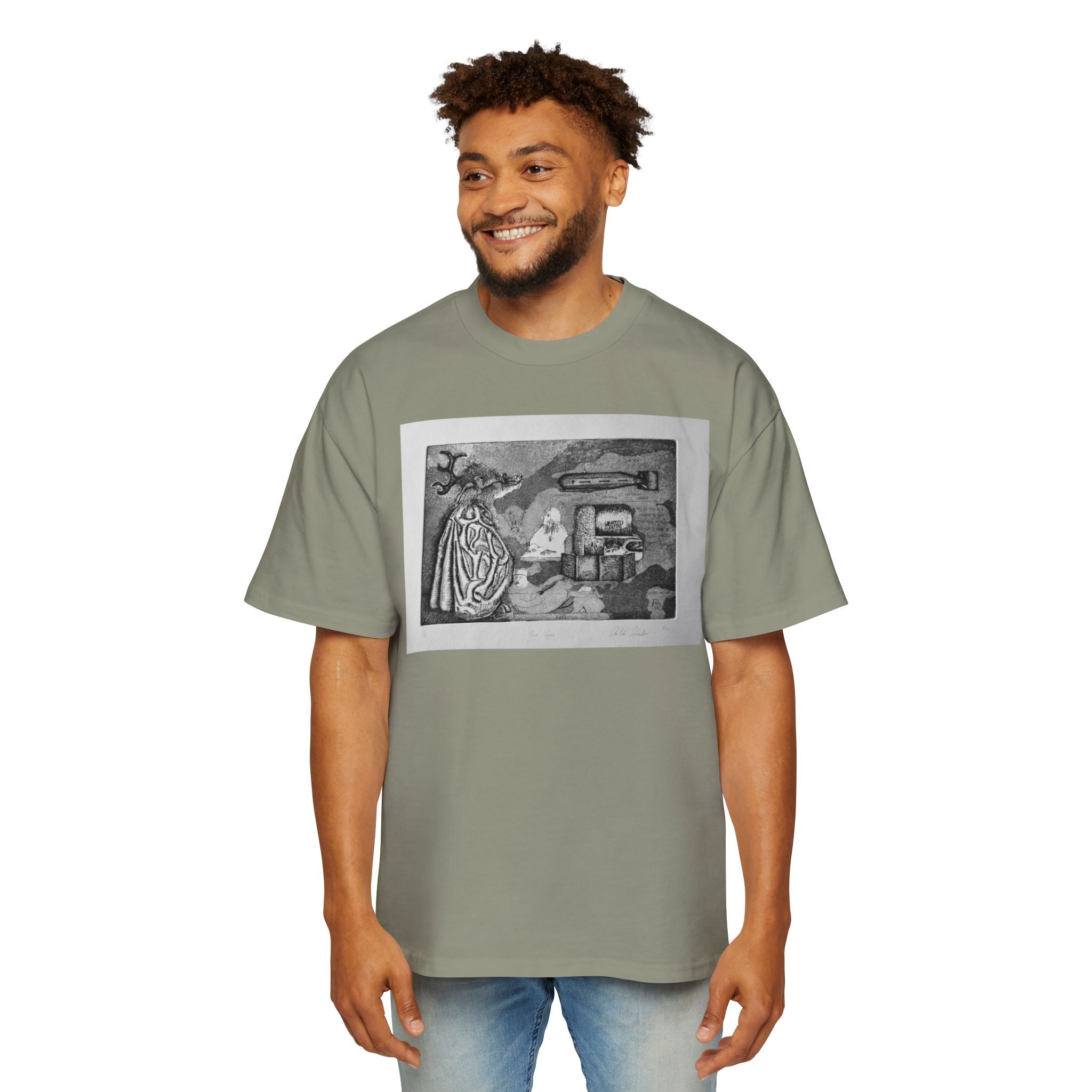 NEVER AGAIN  | LITHOGRAPHIC PRINT