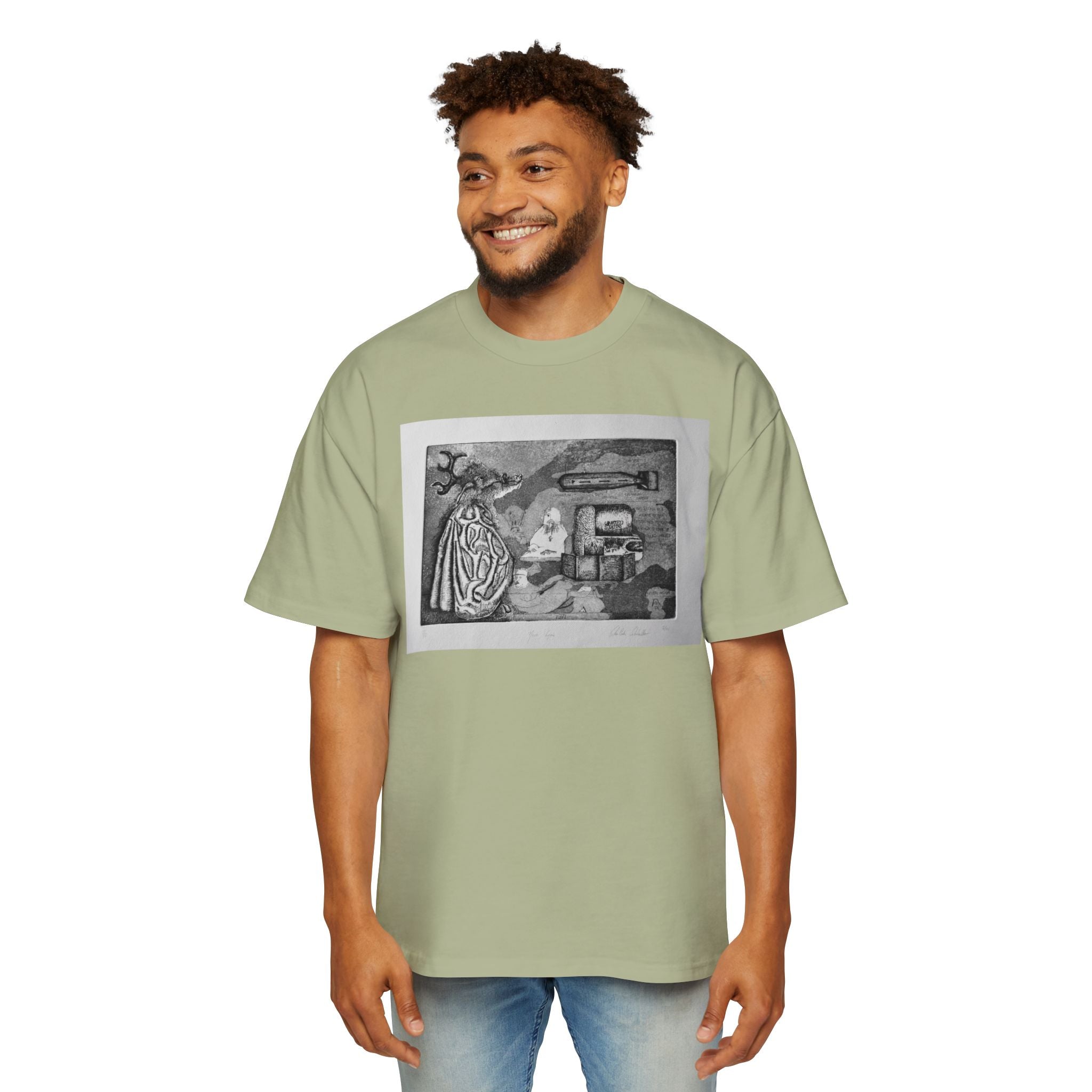 NEVER AGAIN  | LITHOGRAPHIC PRINT