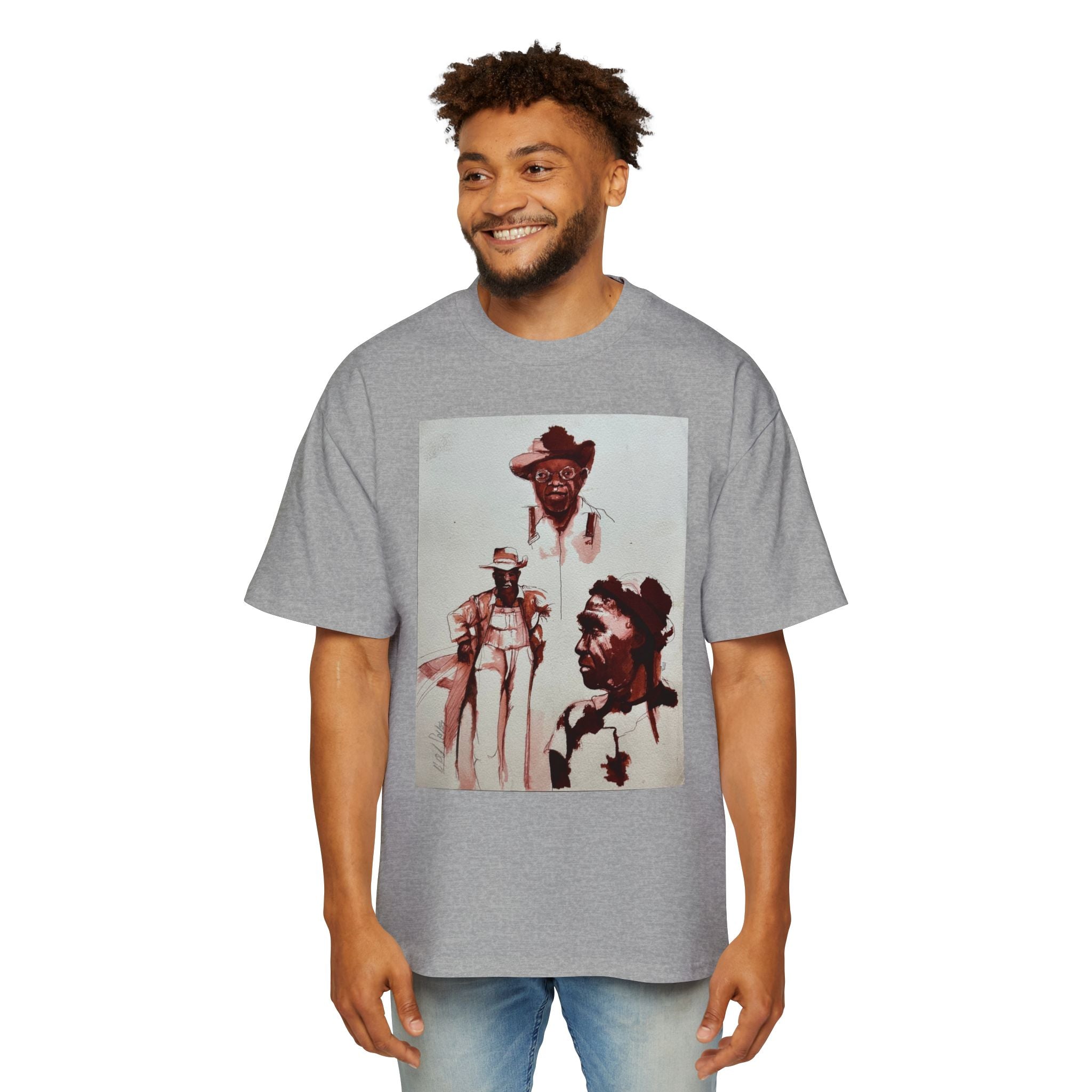 BLACK COWBOYS| Vintage Rodeo Art, Western Men’s Tee