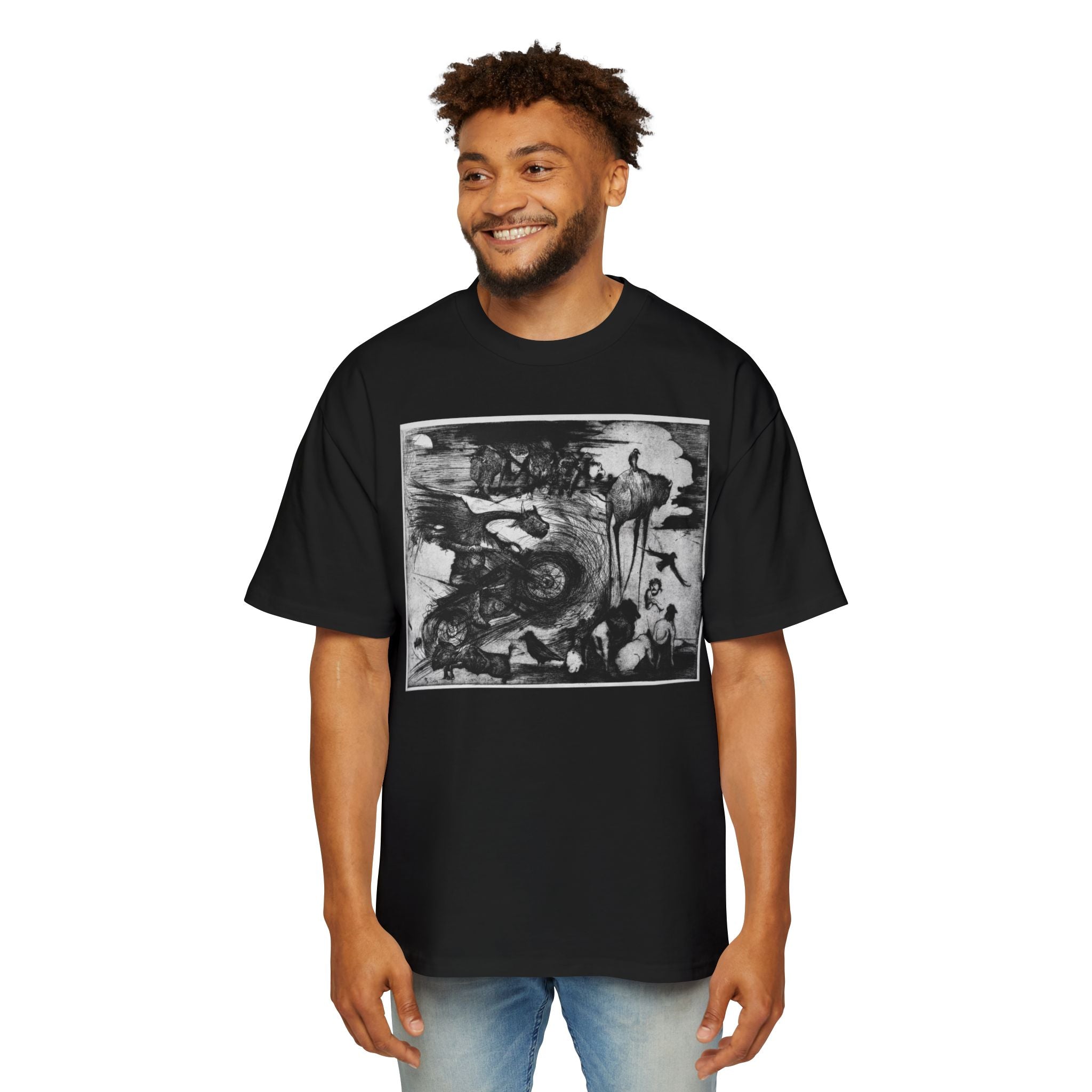 BUFFALO PARTY | White Graphic T-Shirt
