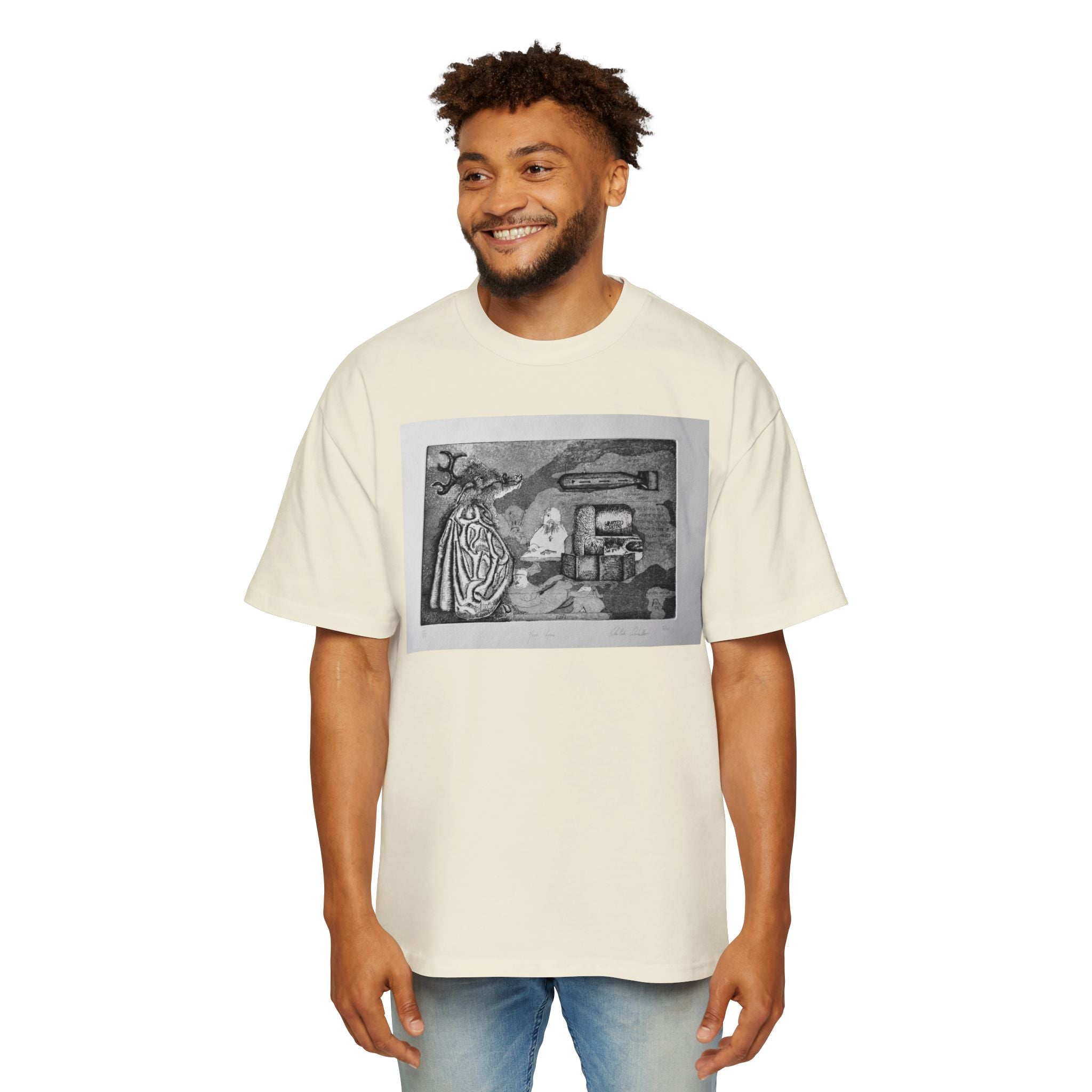 NEVER AGAIN  | LITHOGRAPHIC PRINT