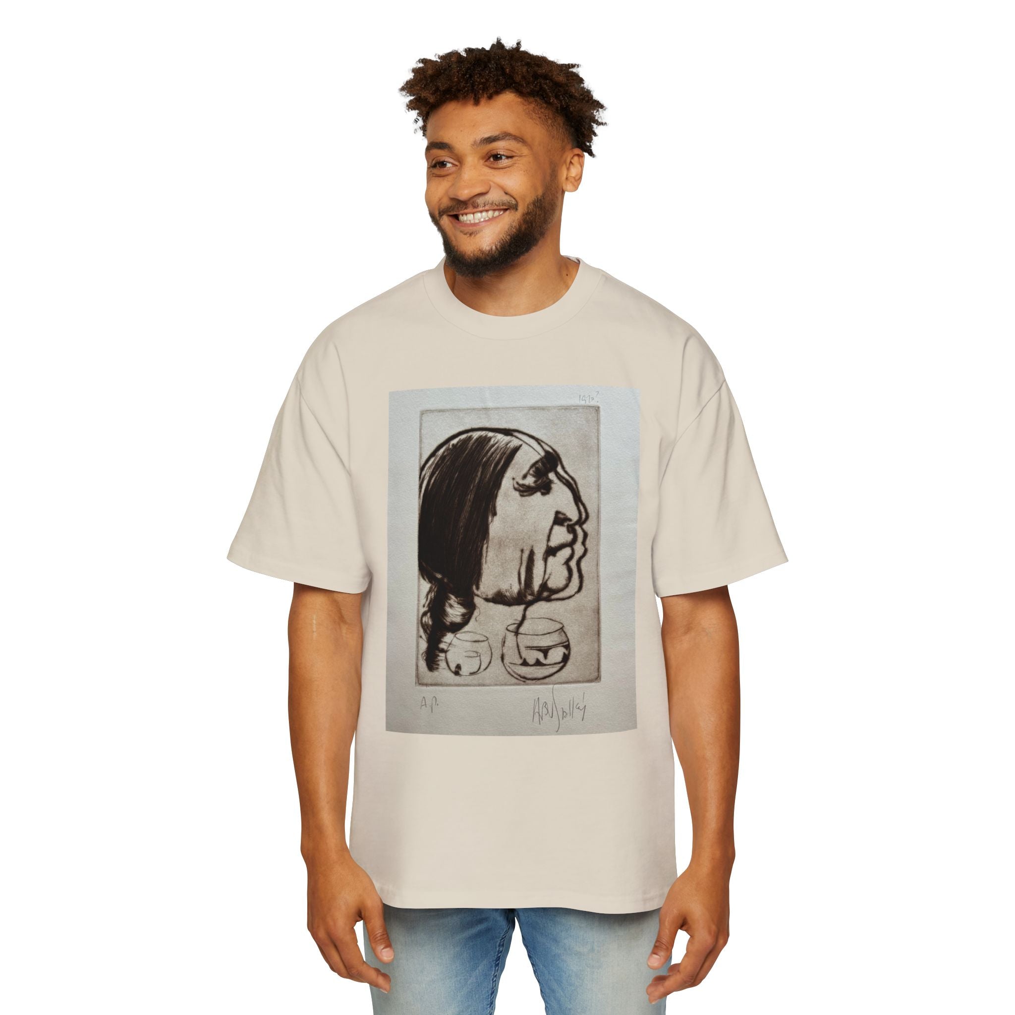 THE LAST MAN| Indigenous Portrait Art Tee