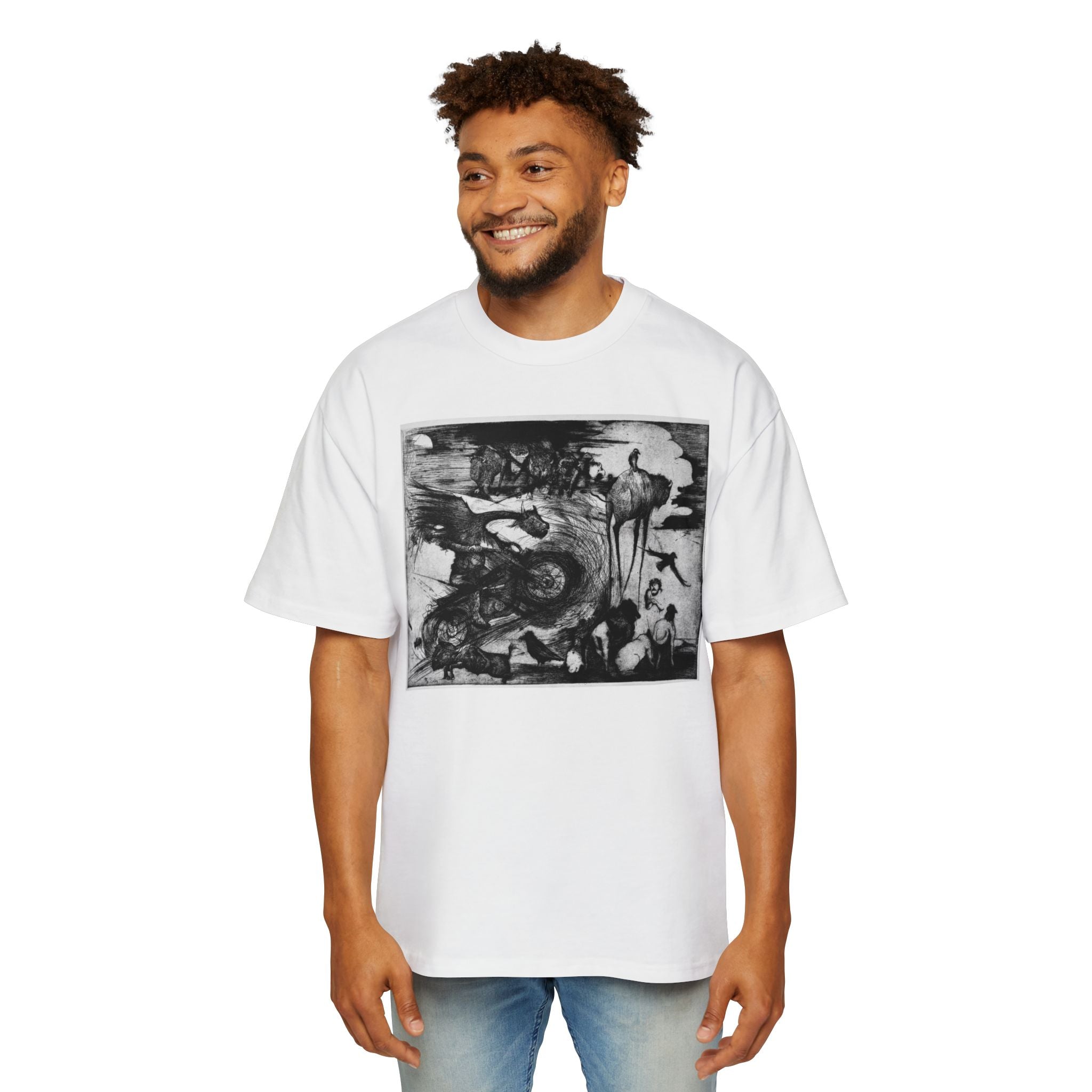 BUFFALO PARTY | White Graphic T-Shirt