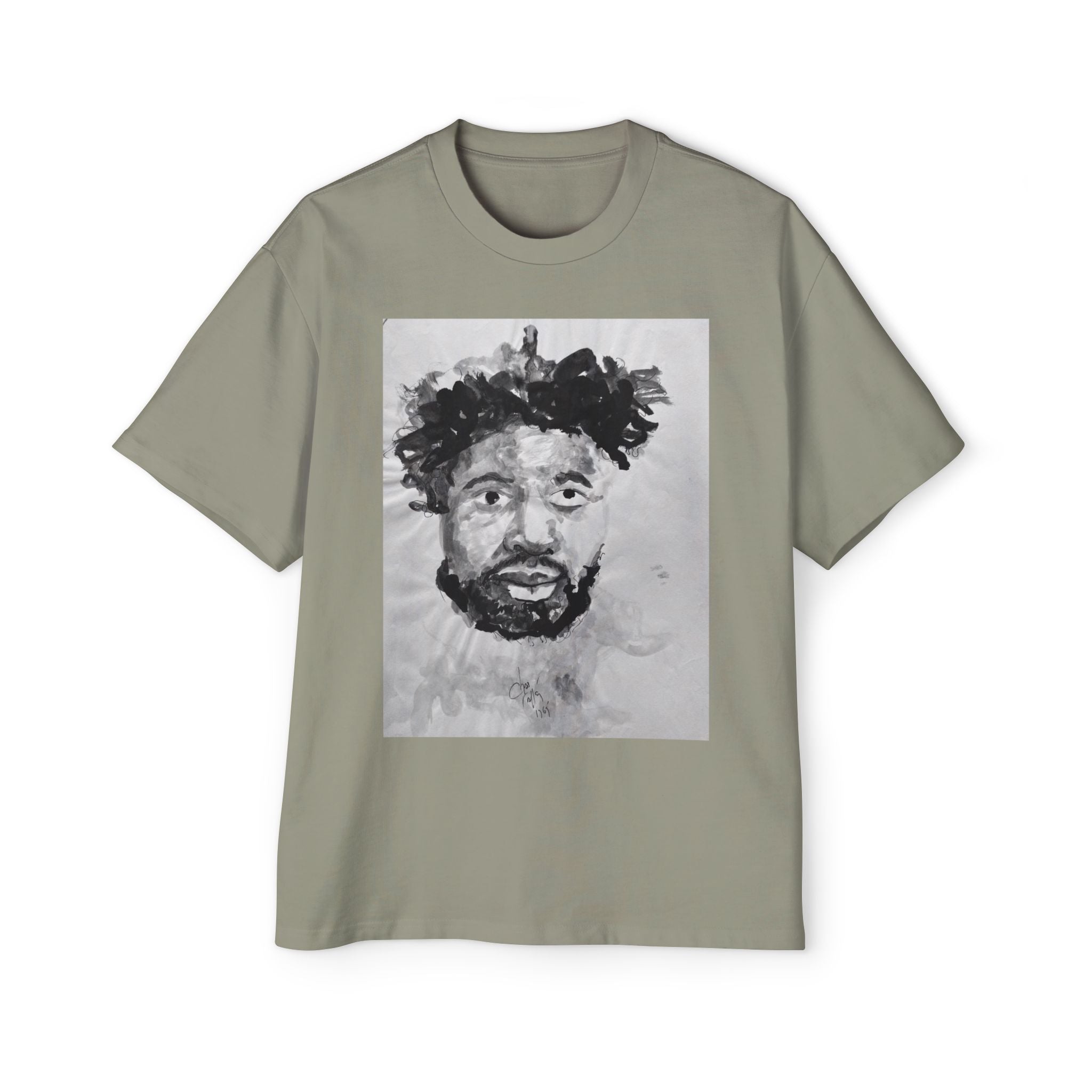 CHARLES 2 | Black Ink Illustration, Artistic PRINT