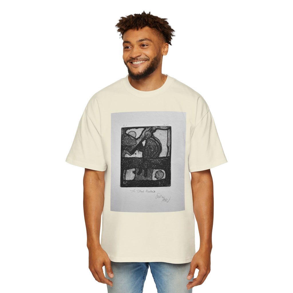 BLACK KACHINA | Vintage Monochrome Etching Tee