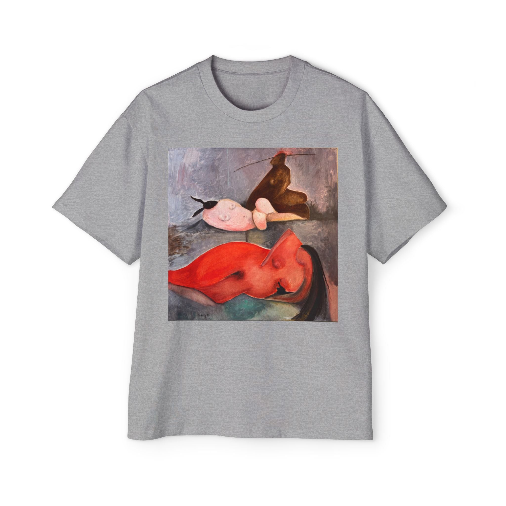 RED| Surreal Red and Pink Figures