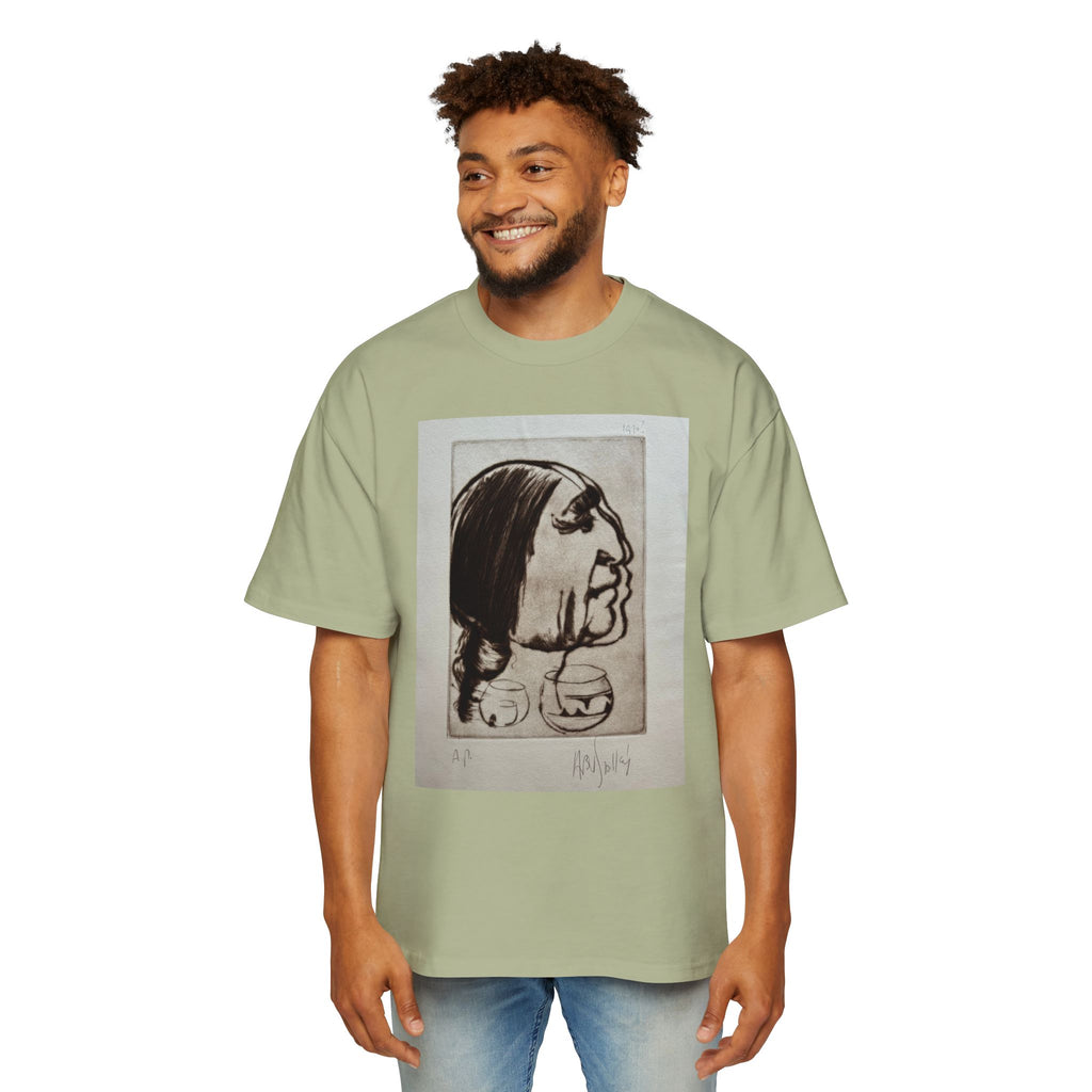 THE LAST MAN| Indigenous Portrait Art Tee
