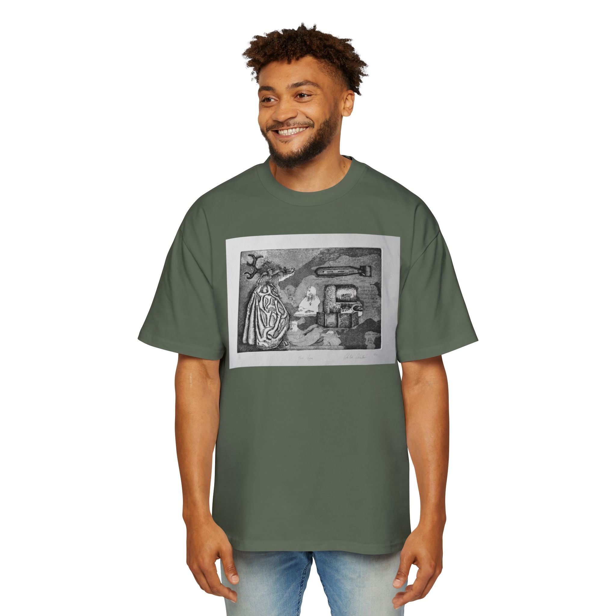NEVER AGAIN  | LITHOGRAPHIC PRINT