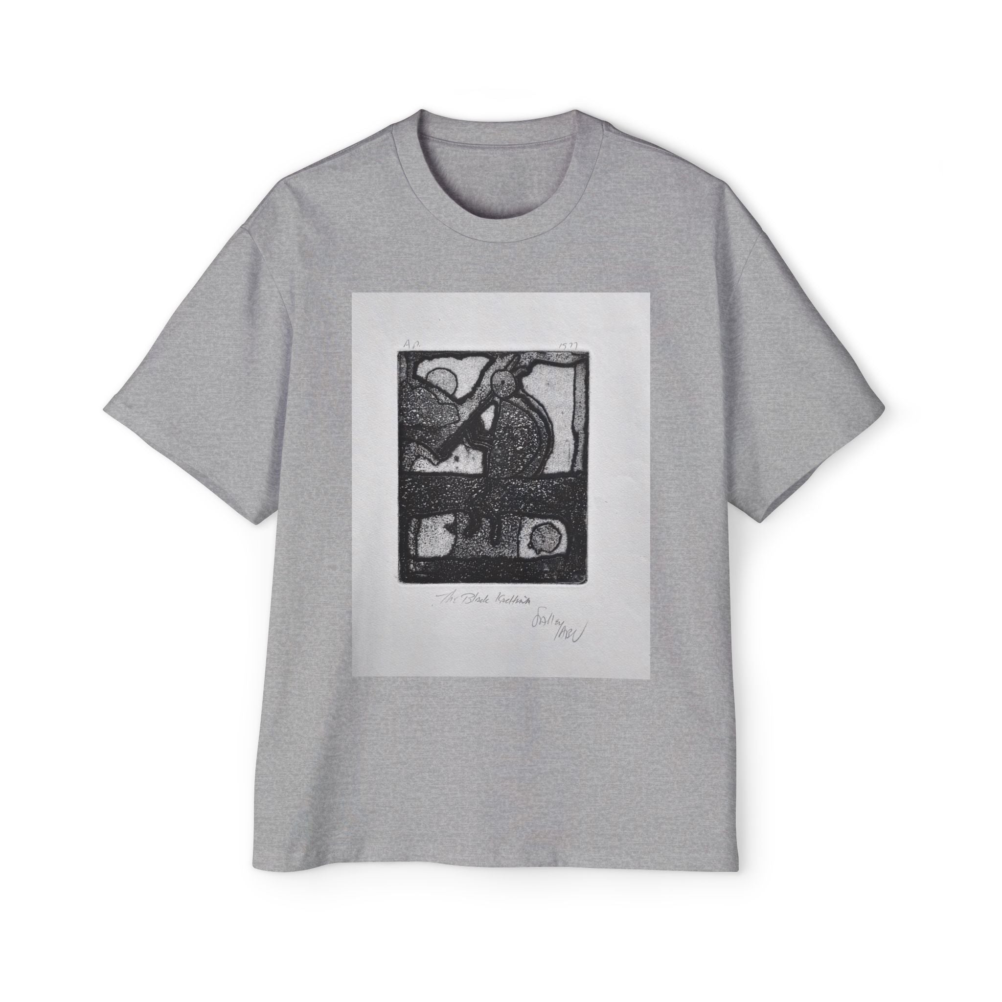 BLACK KACHINA | Vintage Monochrome Etching Tee