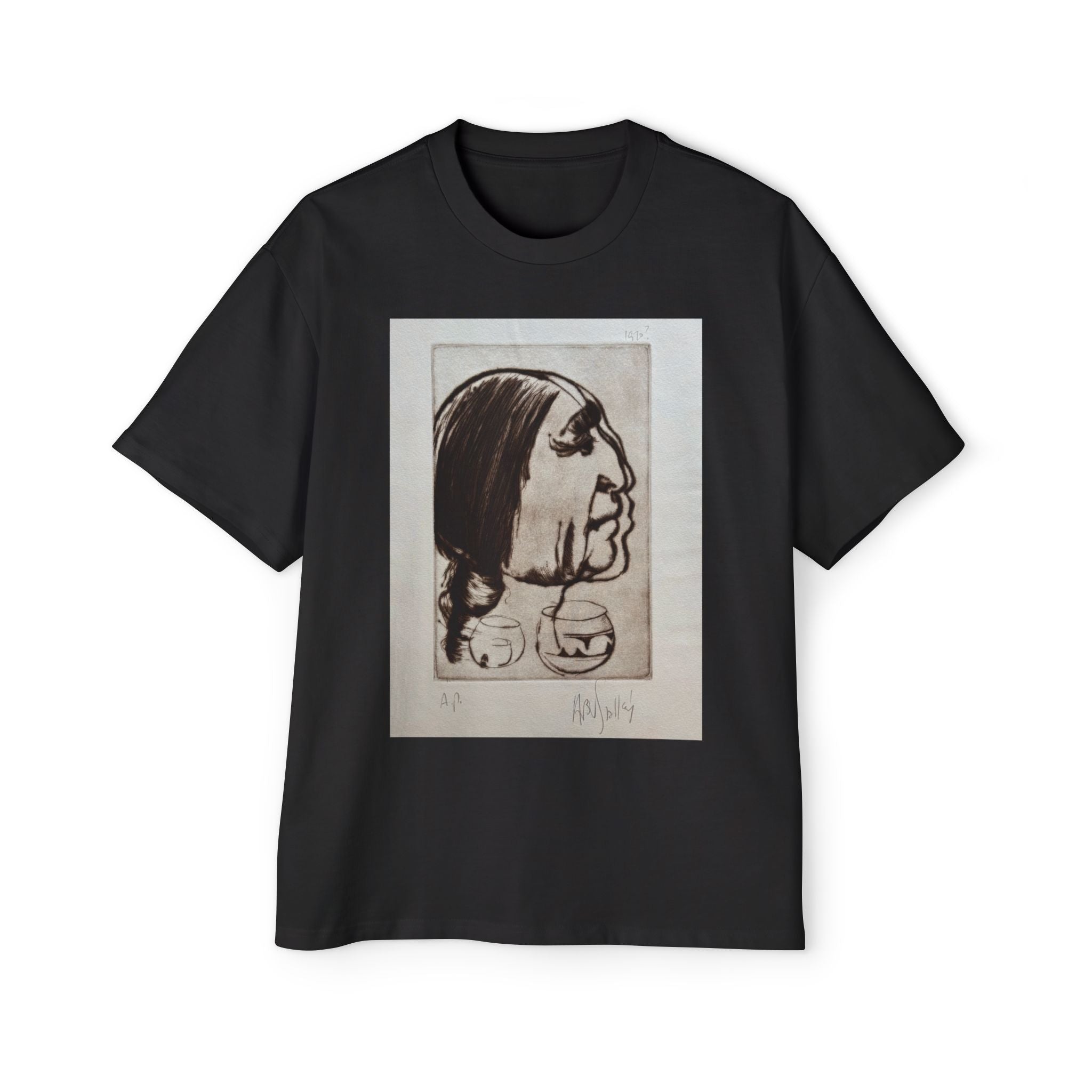 THE LAST MAN| Indigenous Portrait Art Tee