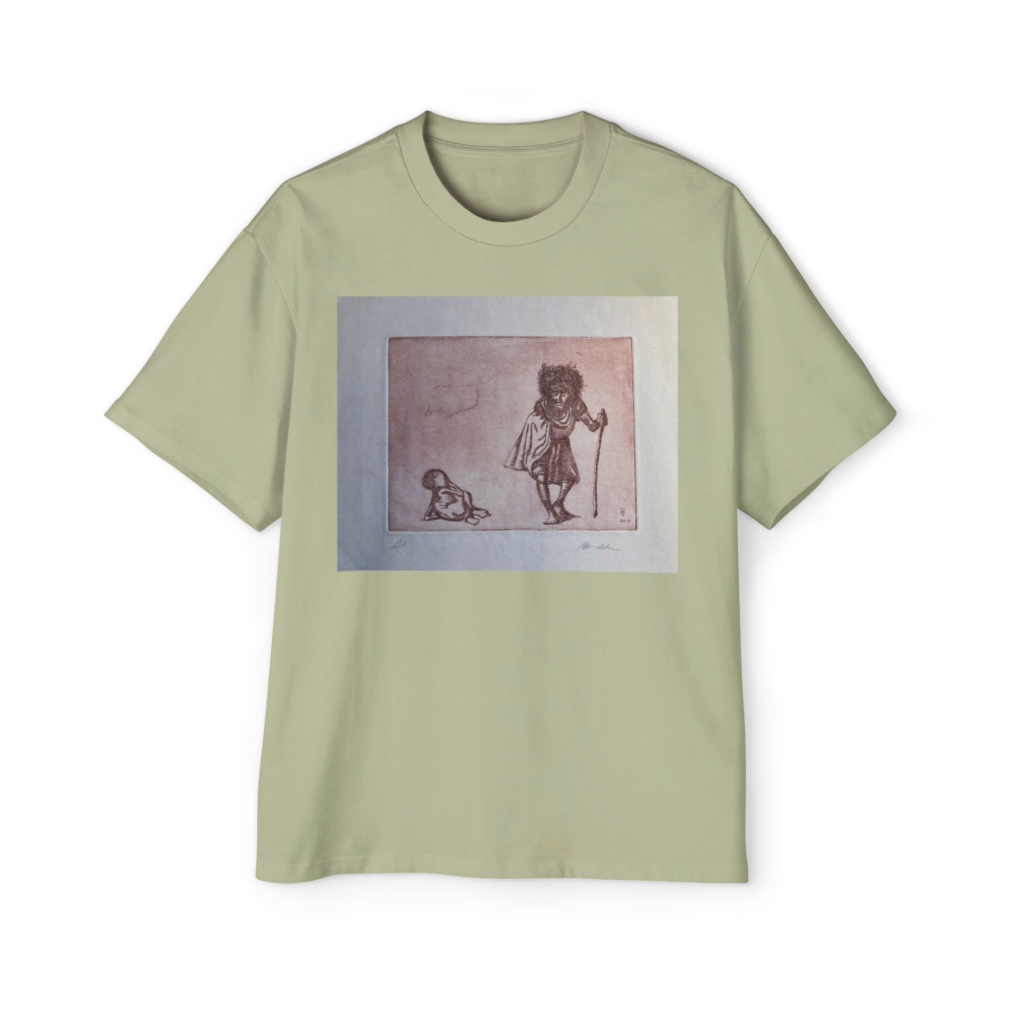 LONG WALK  | VINTAGE LITHOGRAPHIC PRINT