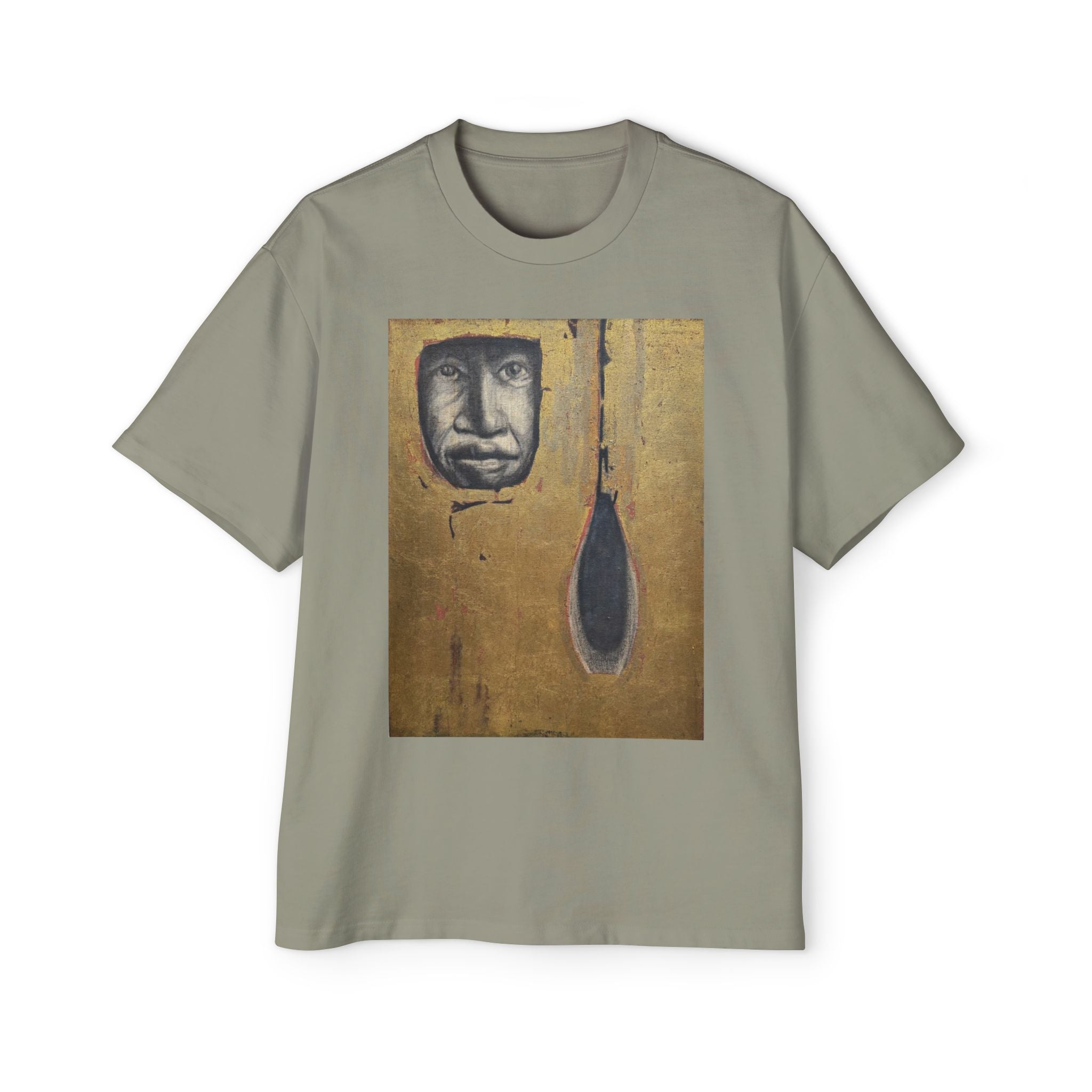 GOLD LEAF PORTRAIT  | Art Print T-Shirt