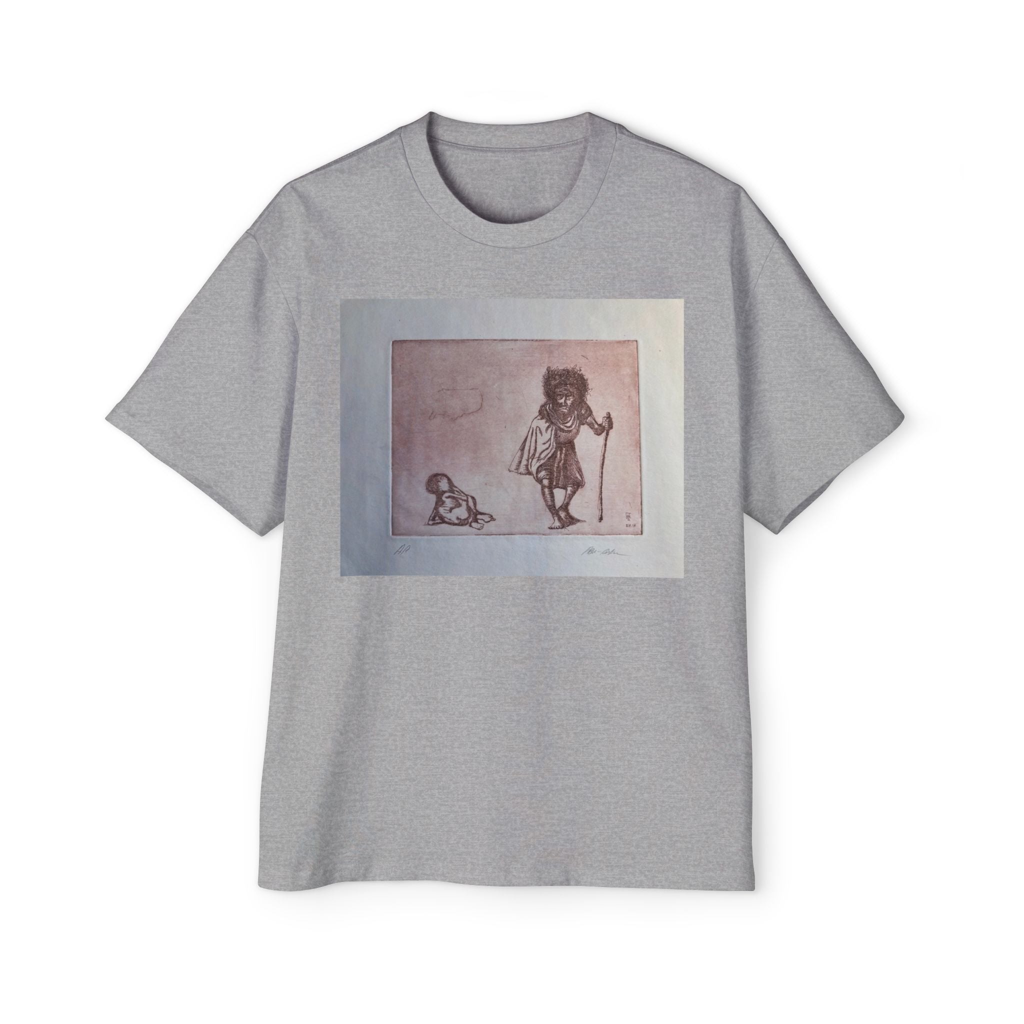 LONG WALK  | VINTAGE LITHOGRAPHIC PRINT
